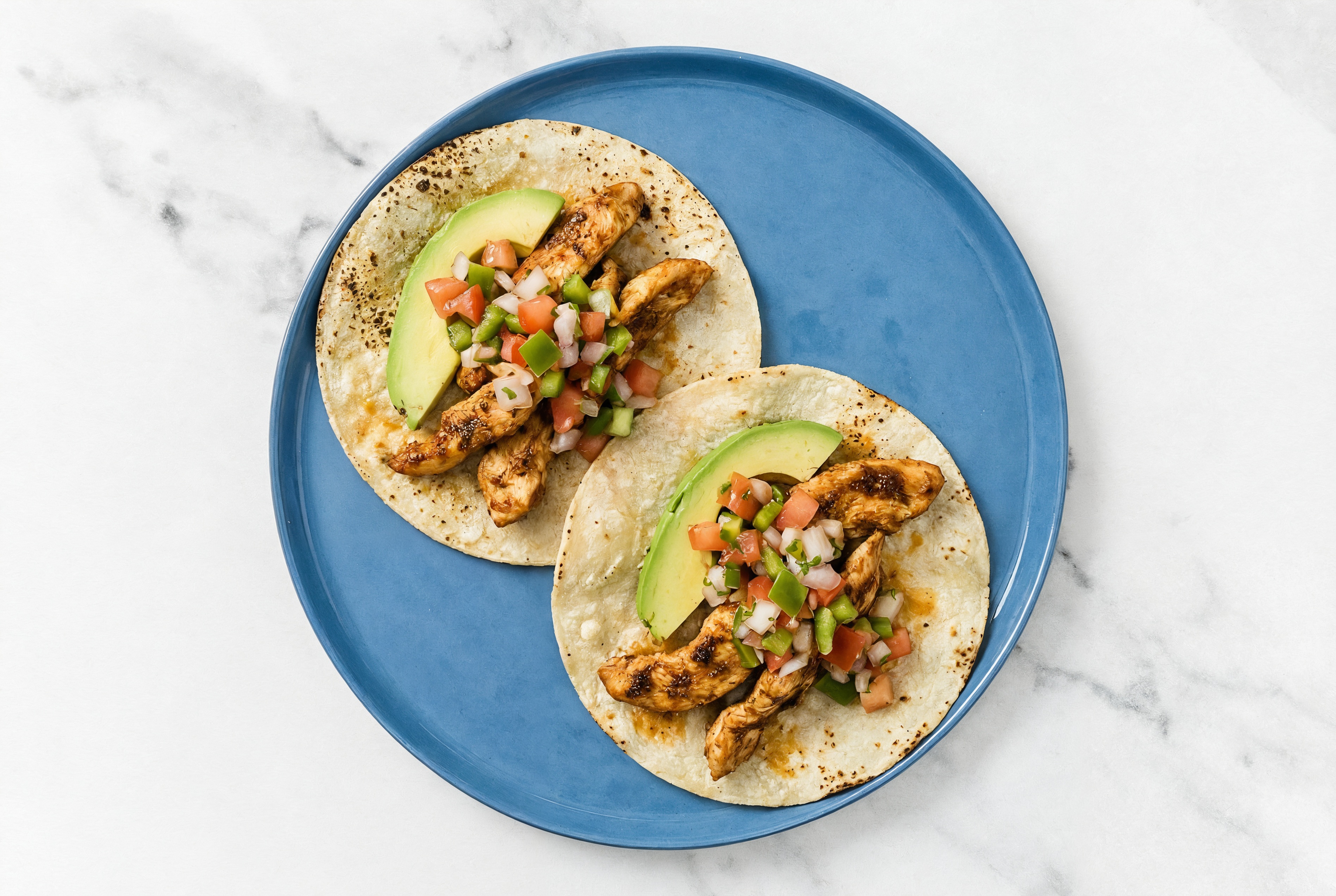  Chicken Breast + Avocado Tostadas