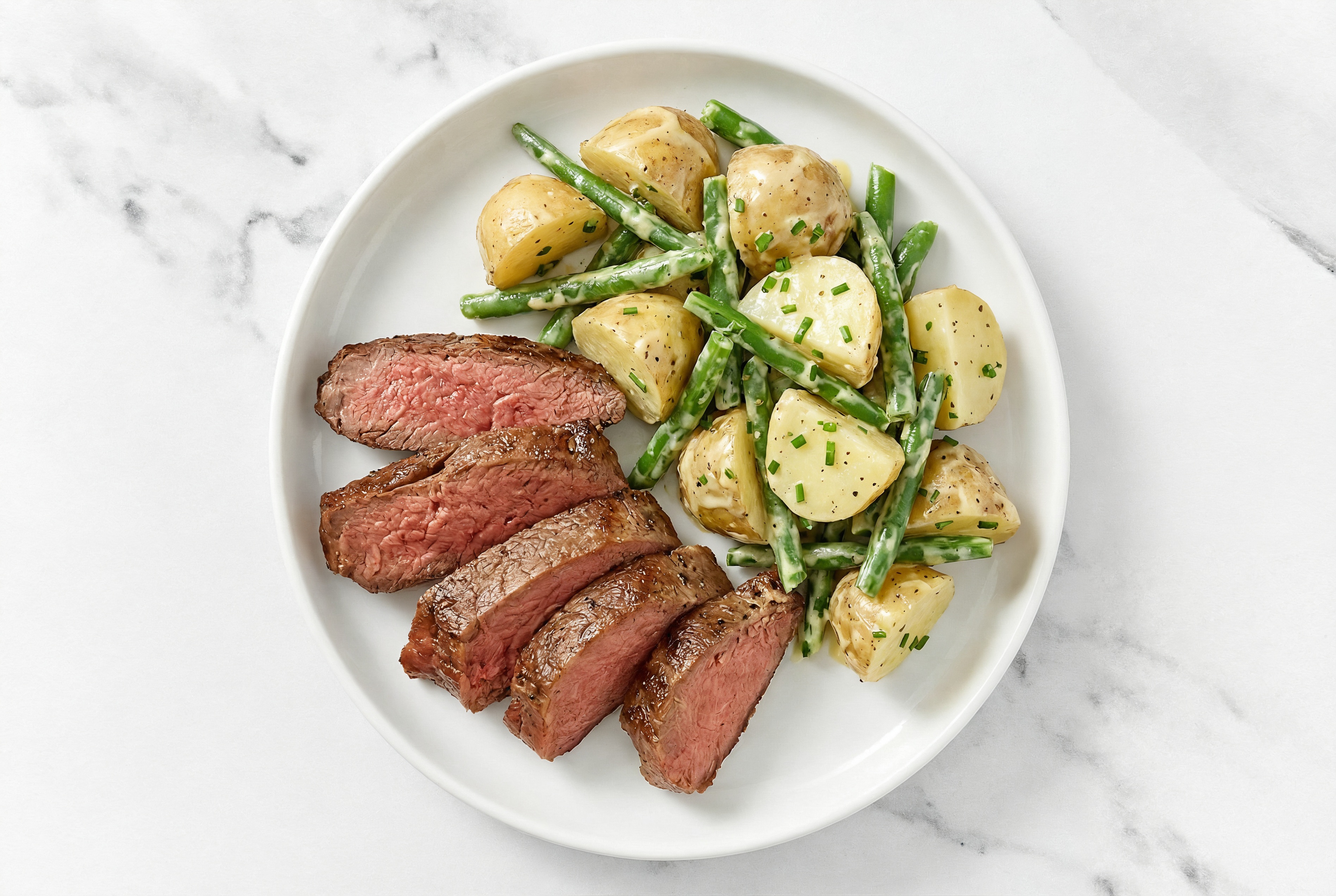Hearty Sirloin Steak + German-Style Potato Salad