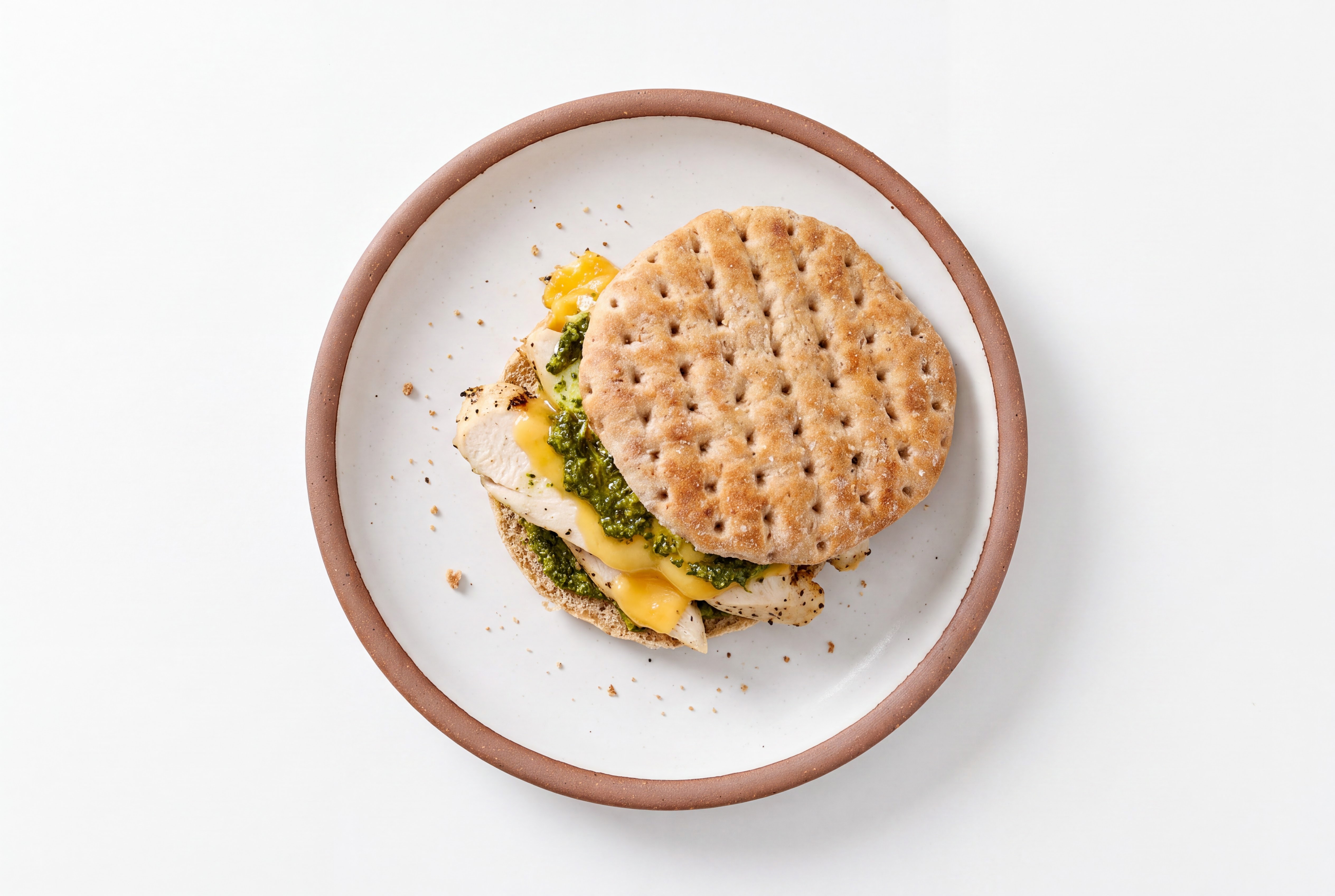 Kale Pesto Grilled Cheese