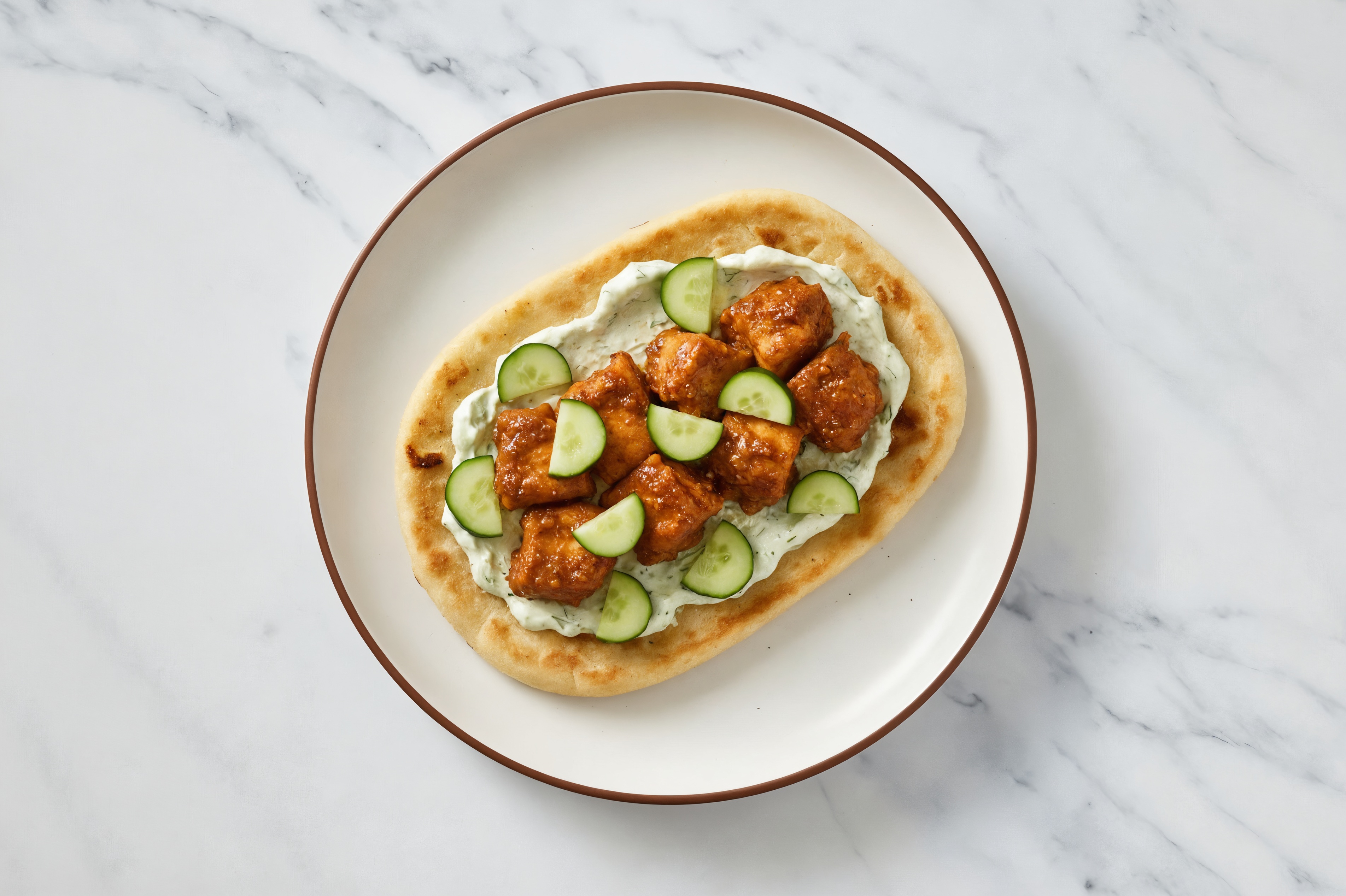 Cucumber Tandoori Dill Naan
