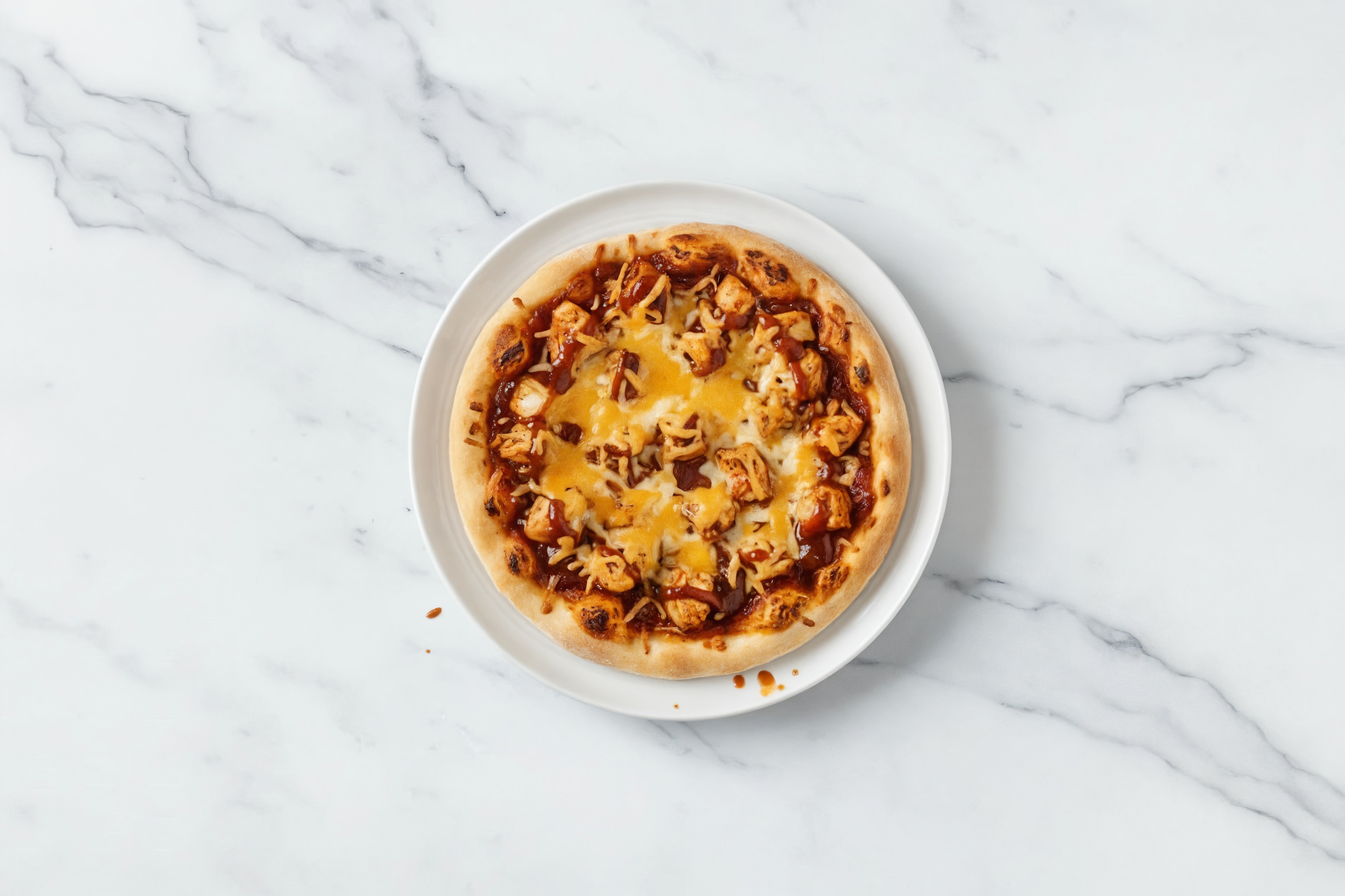 Classic DF + DF BBQ Chicken Pizza with Original BBQ