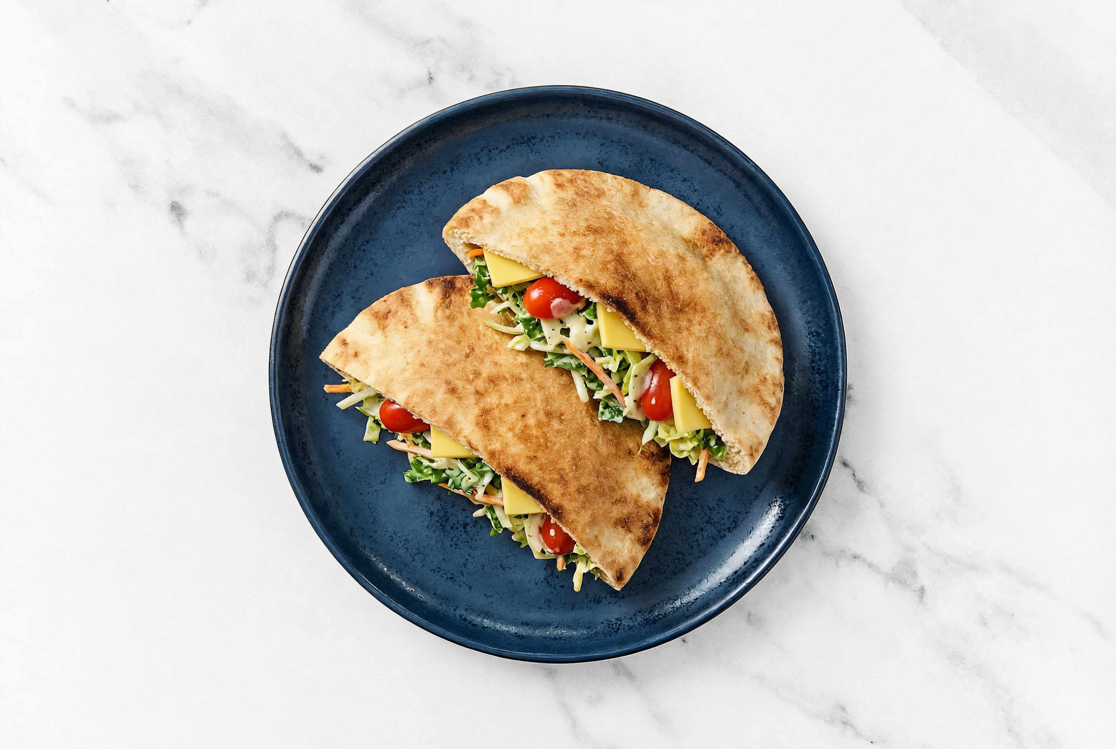 Vegan Caesar Salad Traditional Pita