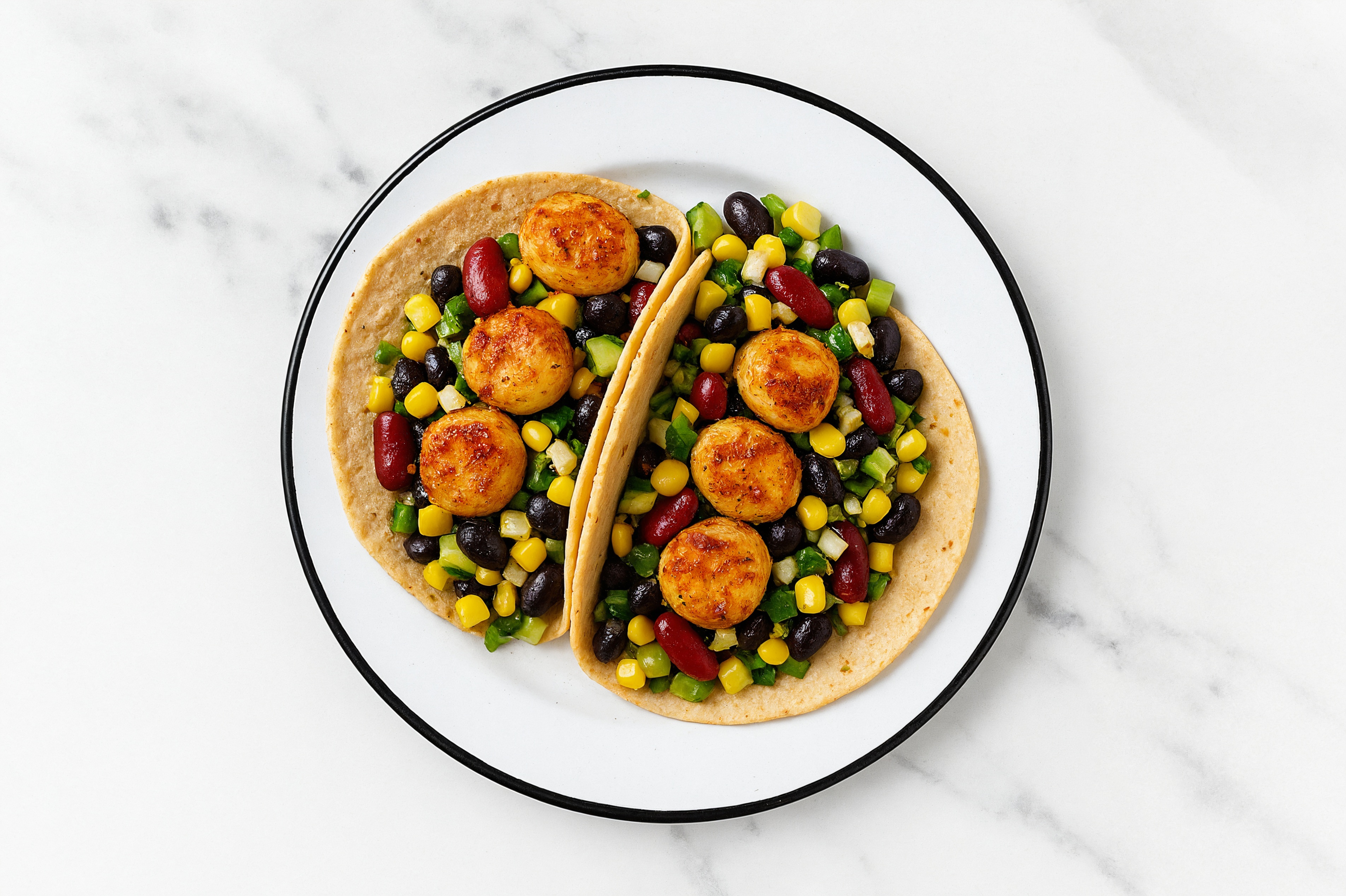 Hearty + Flavorful Scallop Tacos