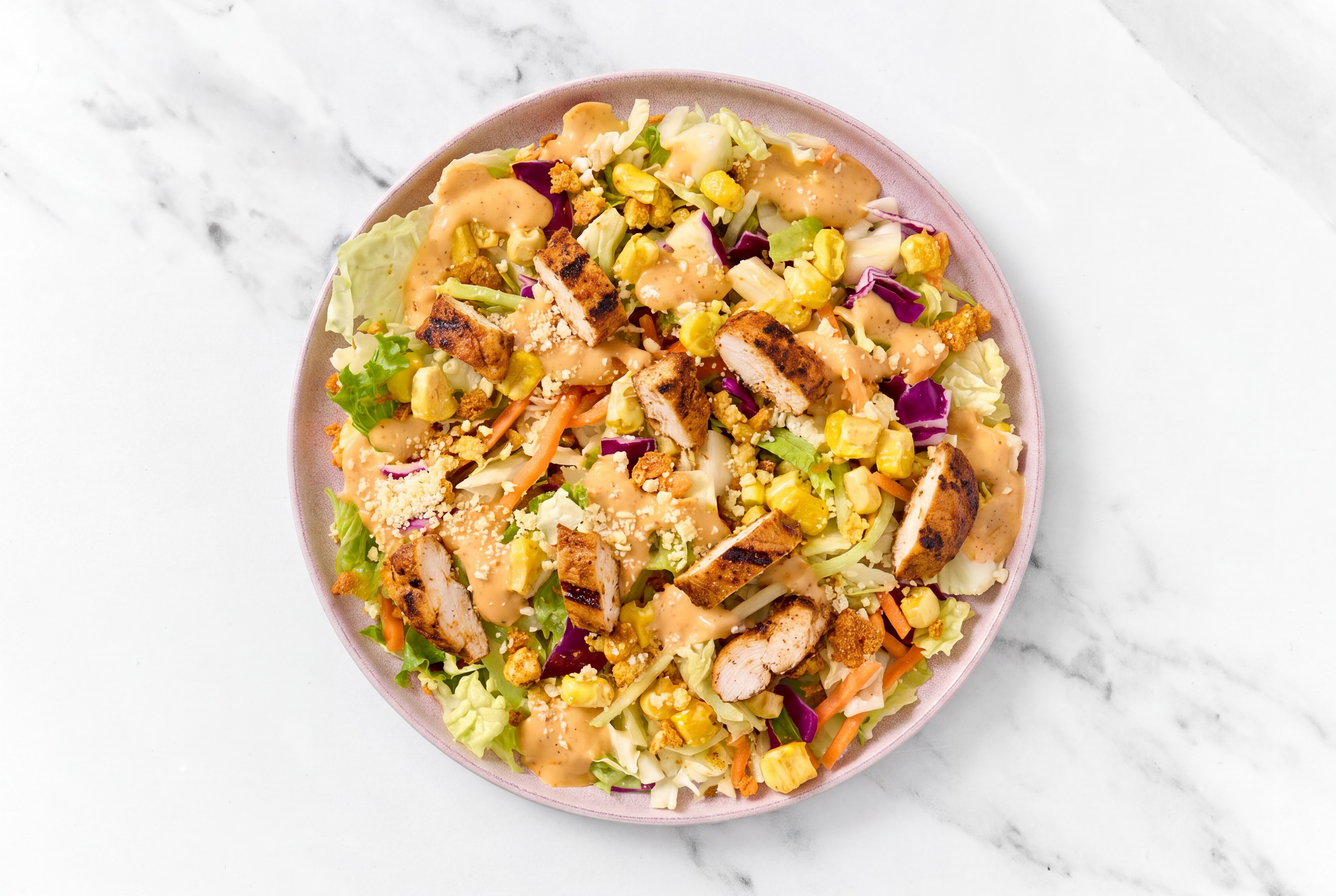 Blackened Chicken Street Corn Salad