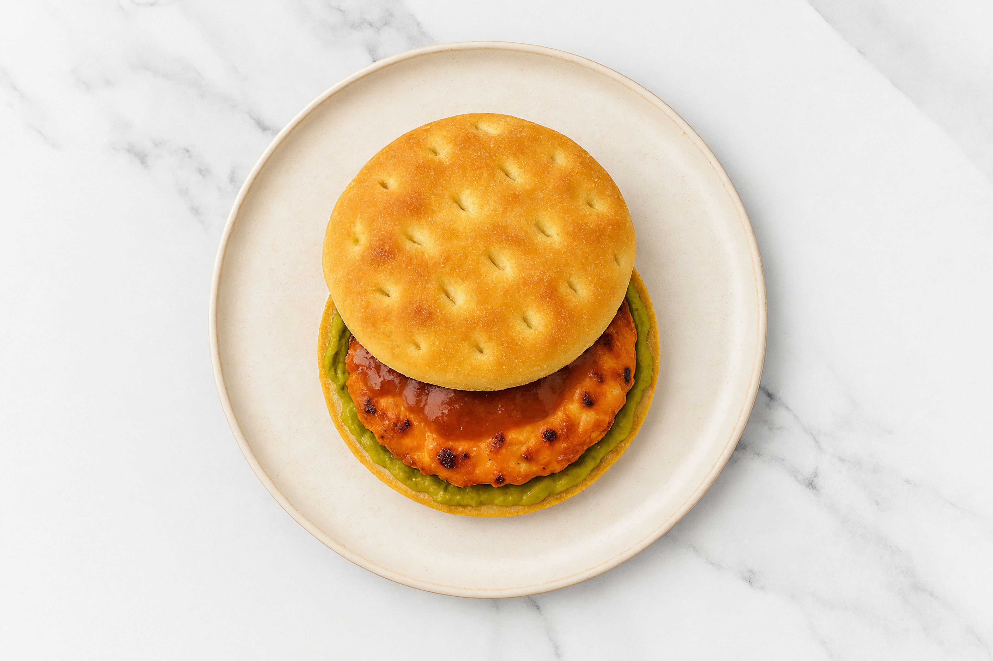 Southwestern Chicken Birria Burger
