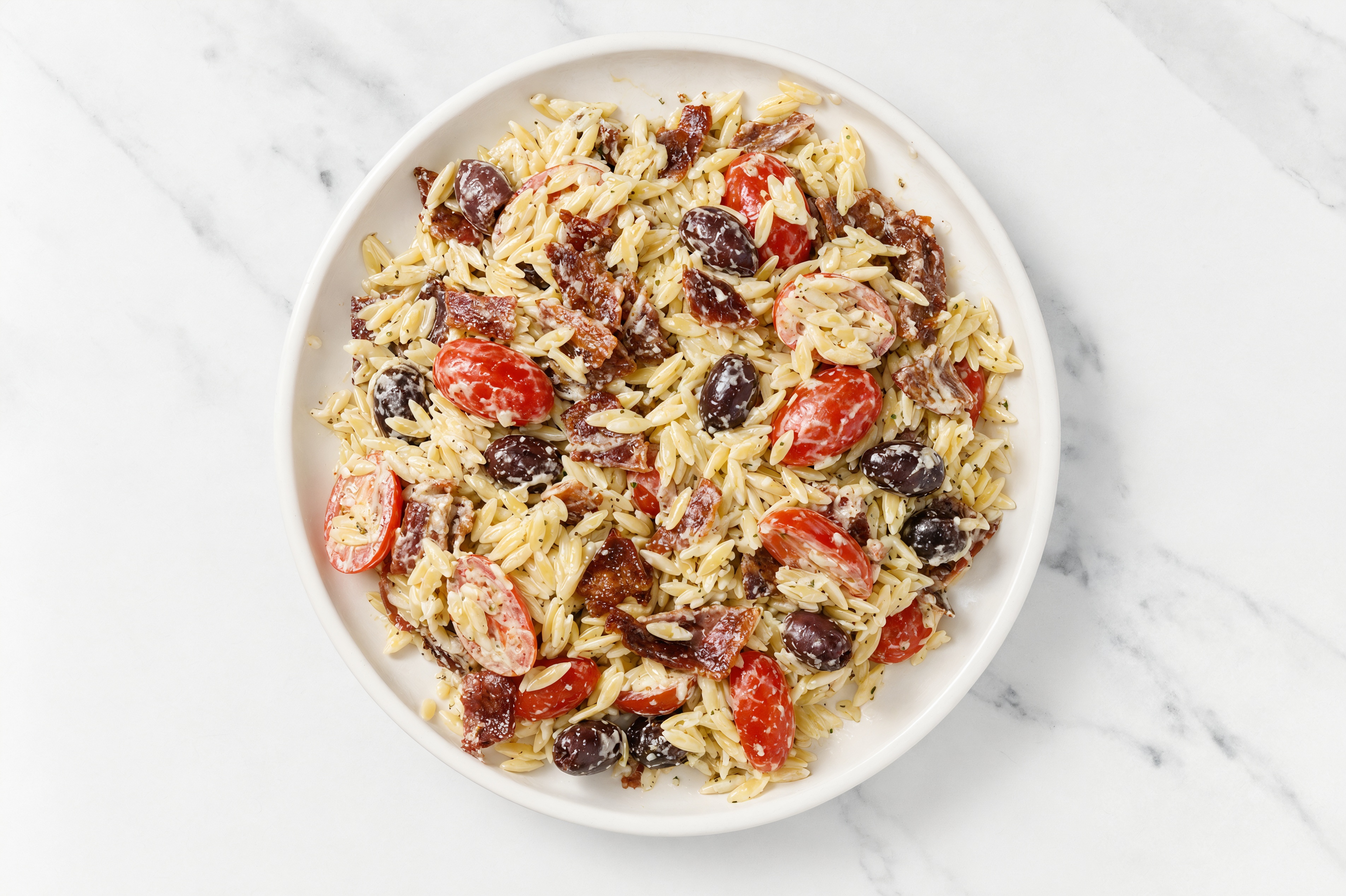 Tzatziki MyBacon Orzo Pasta Salad