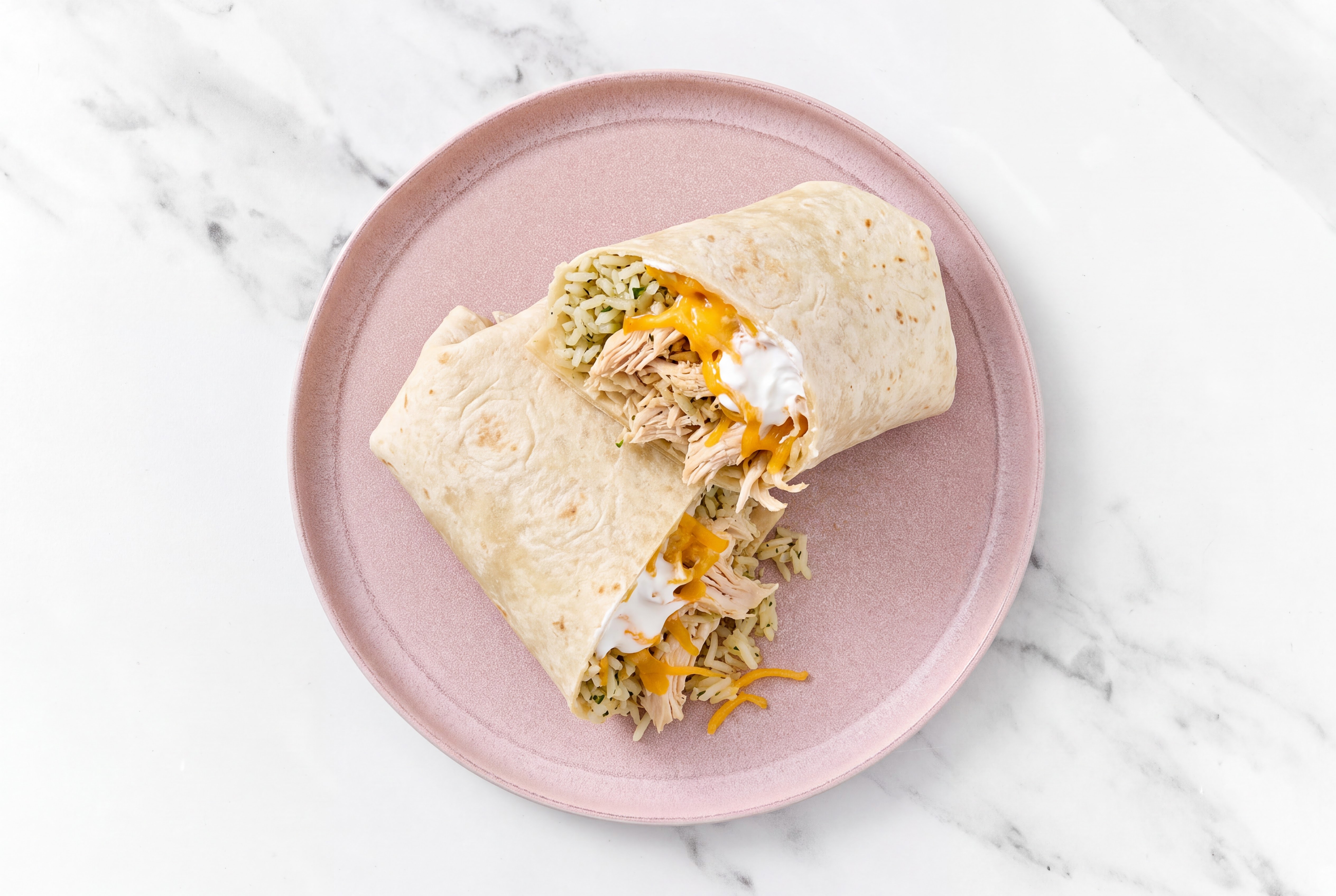 Chicken + Rice Burrito