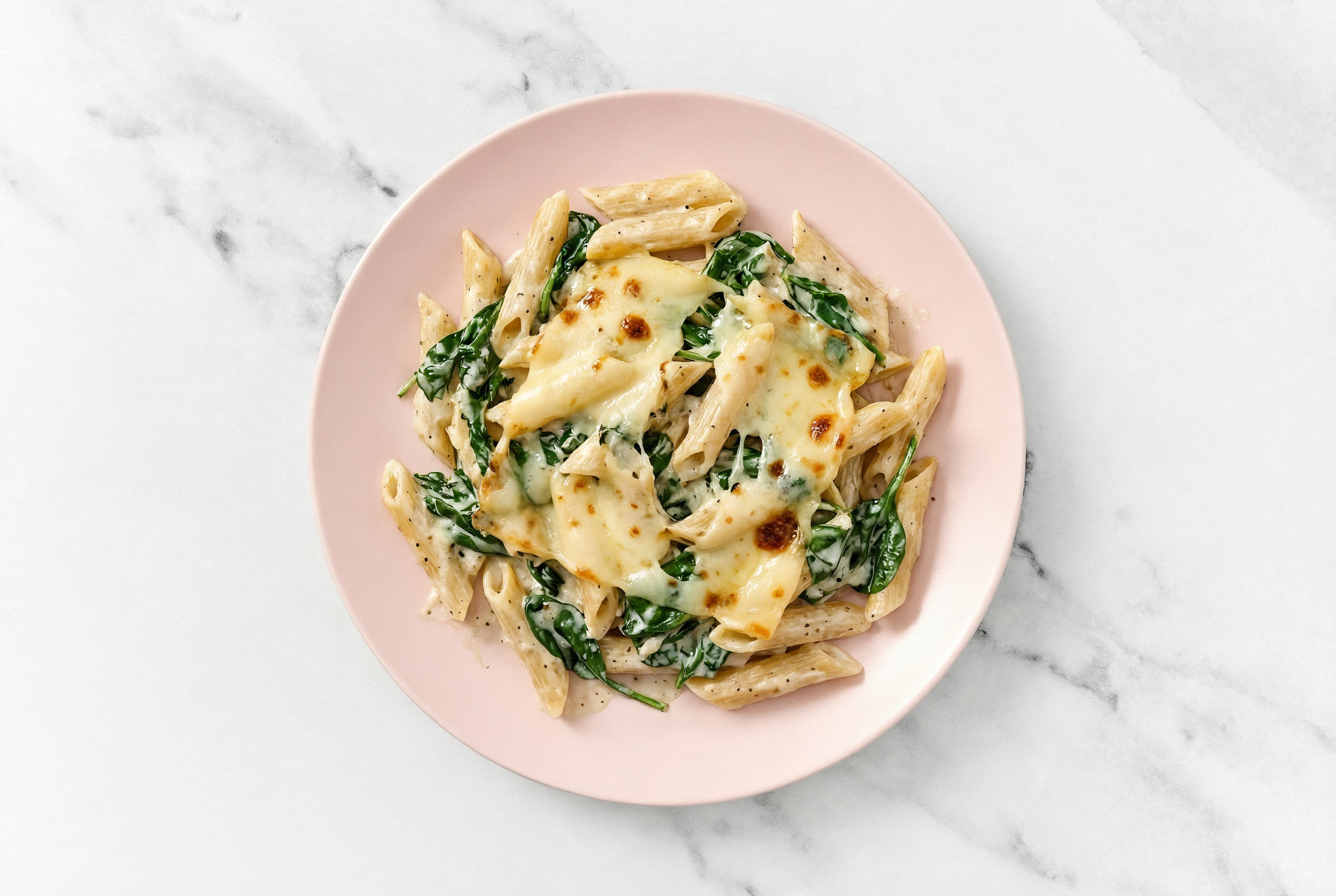 Hearty Creamy Gouda Baked Mac 'n Cheese with Classic Alfredo