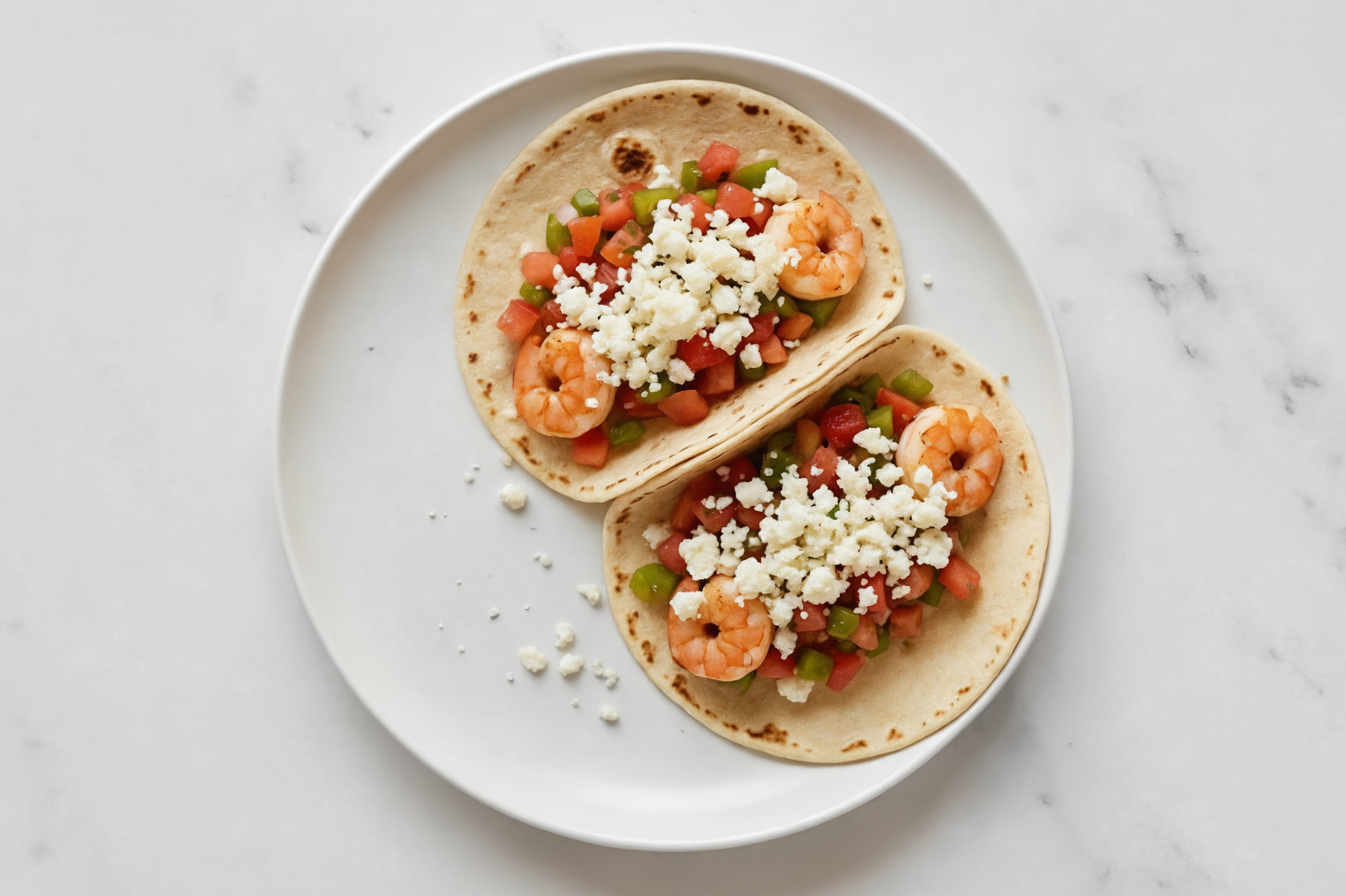 Extra-Fresh Air Fryer Shrimp Tacos with Riced Cauliflower