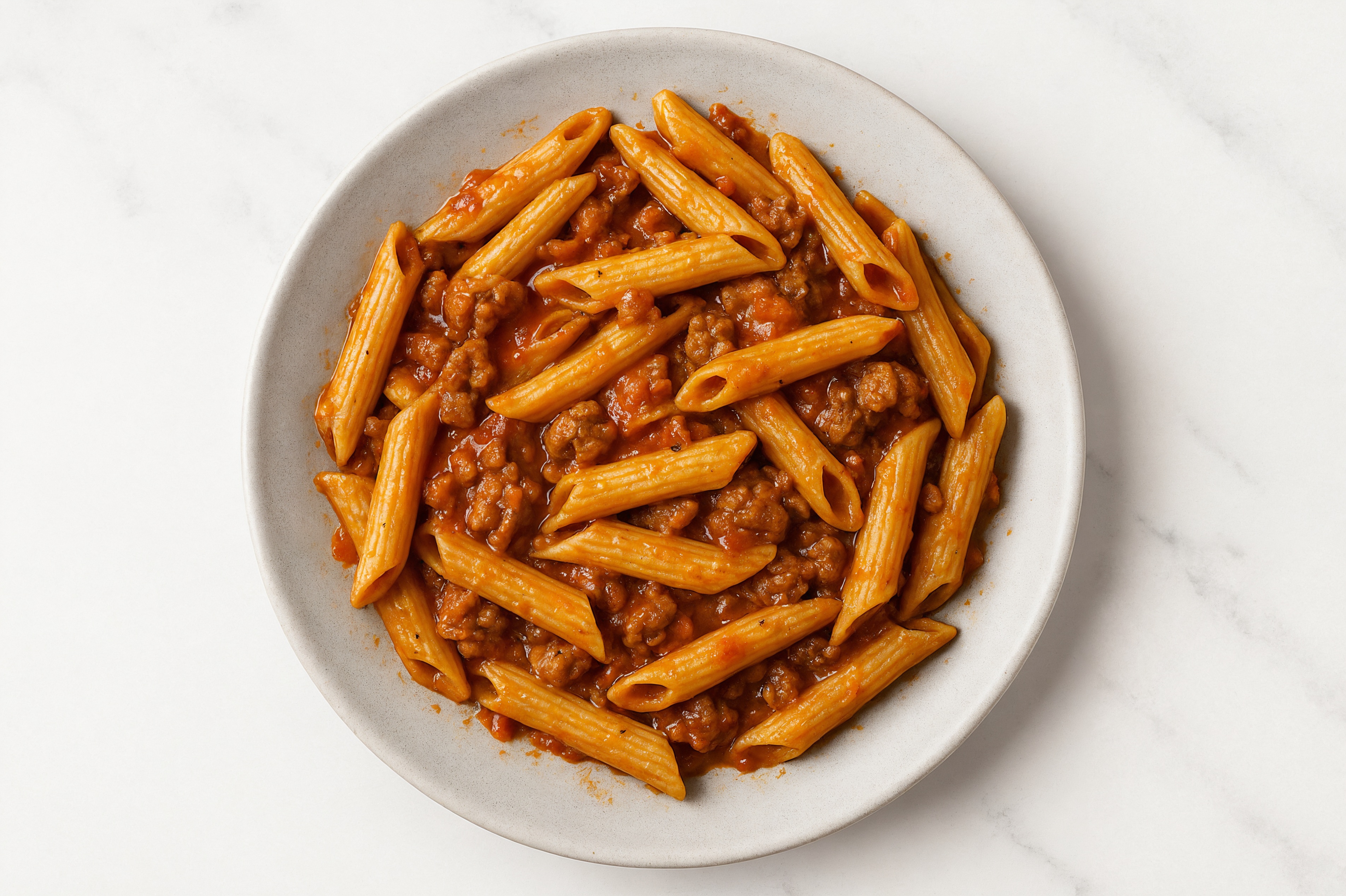 Sourdough Penne Rigate with Lamb Bolognese