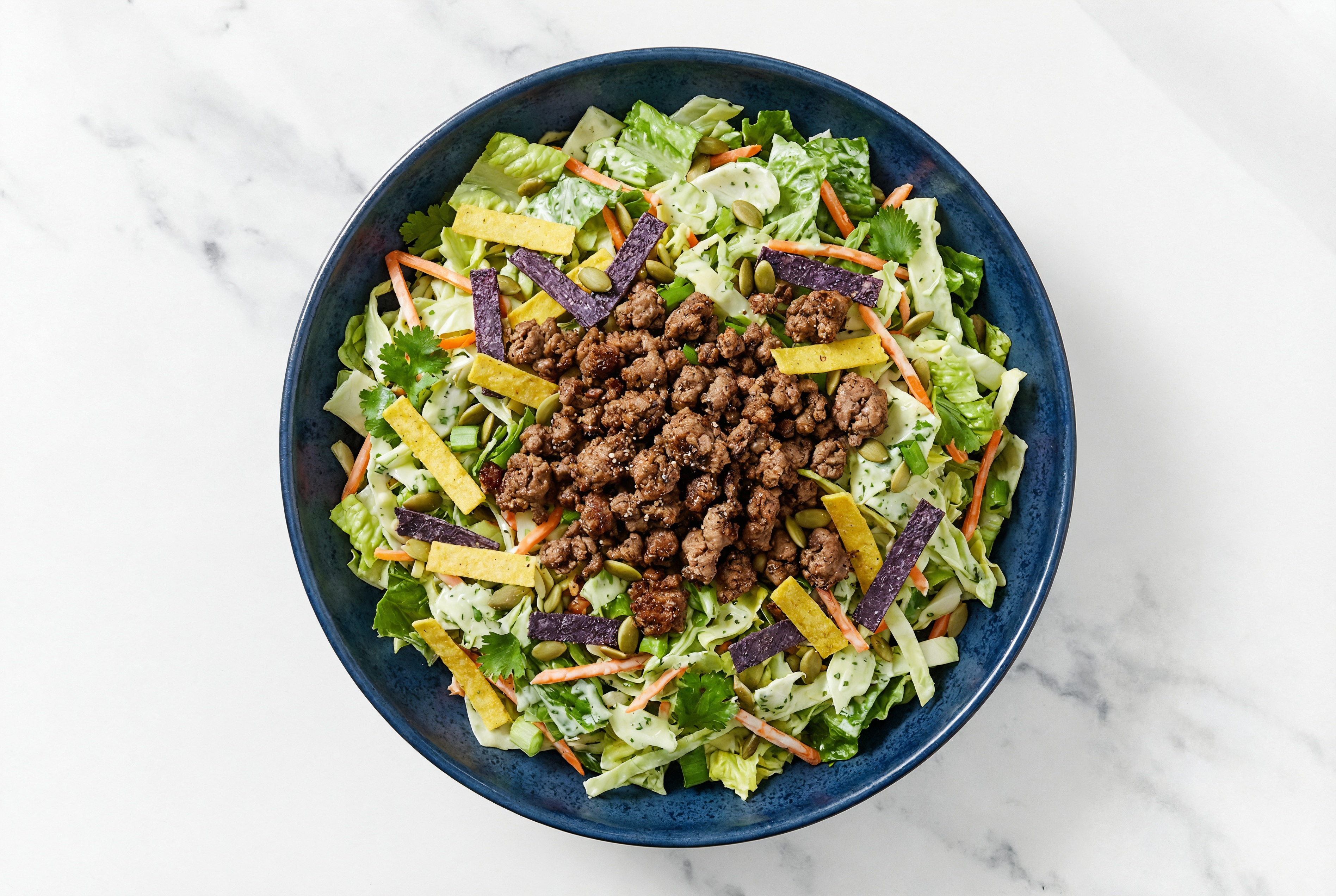 Ground Beef Southwest Salad