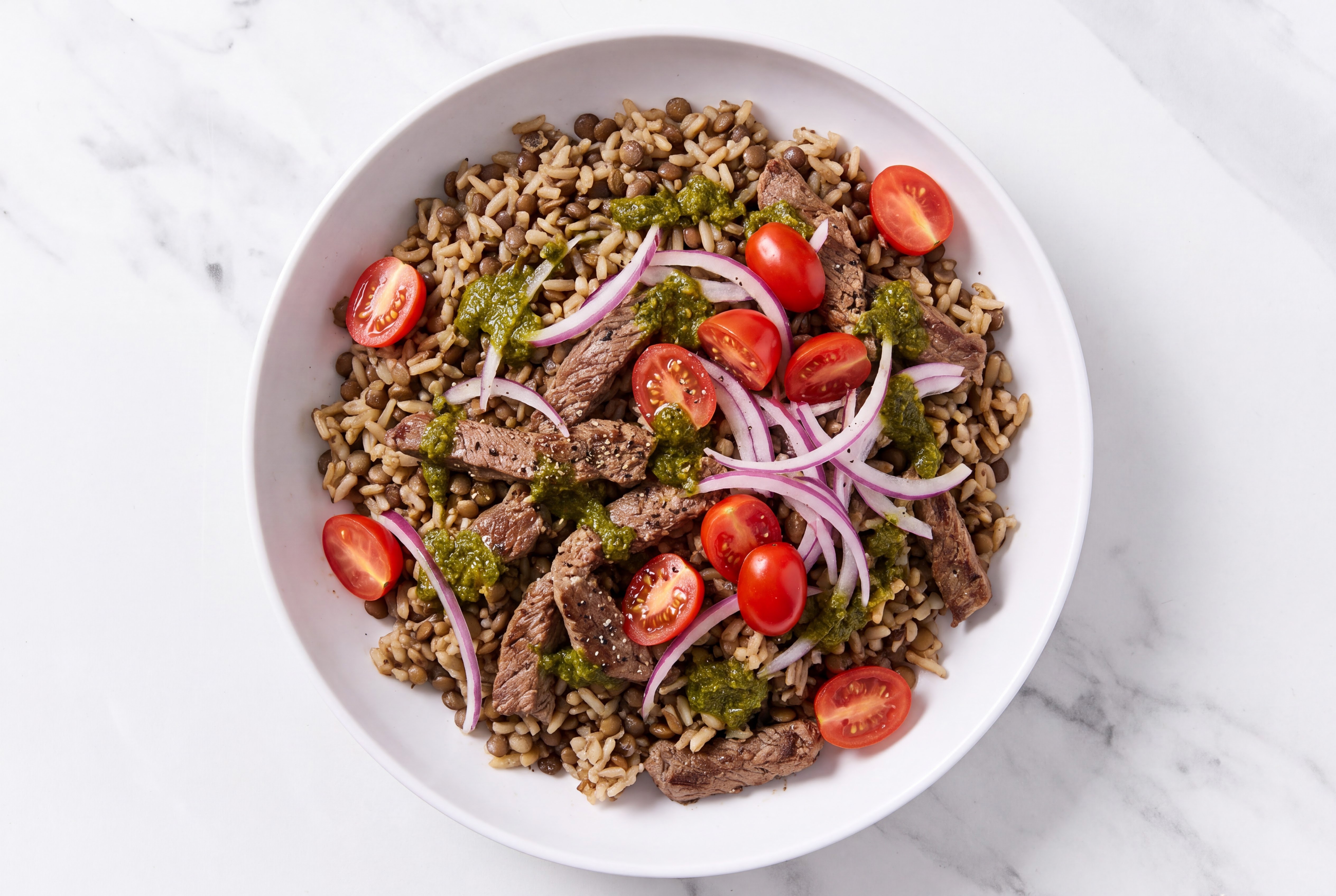 Zhoug Beef Power Bowl