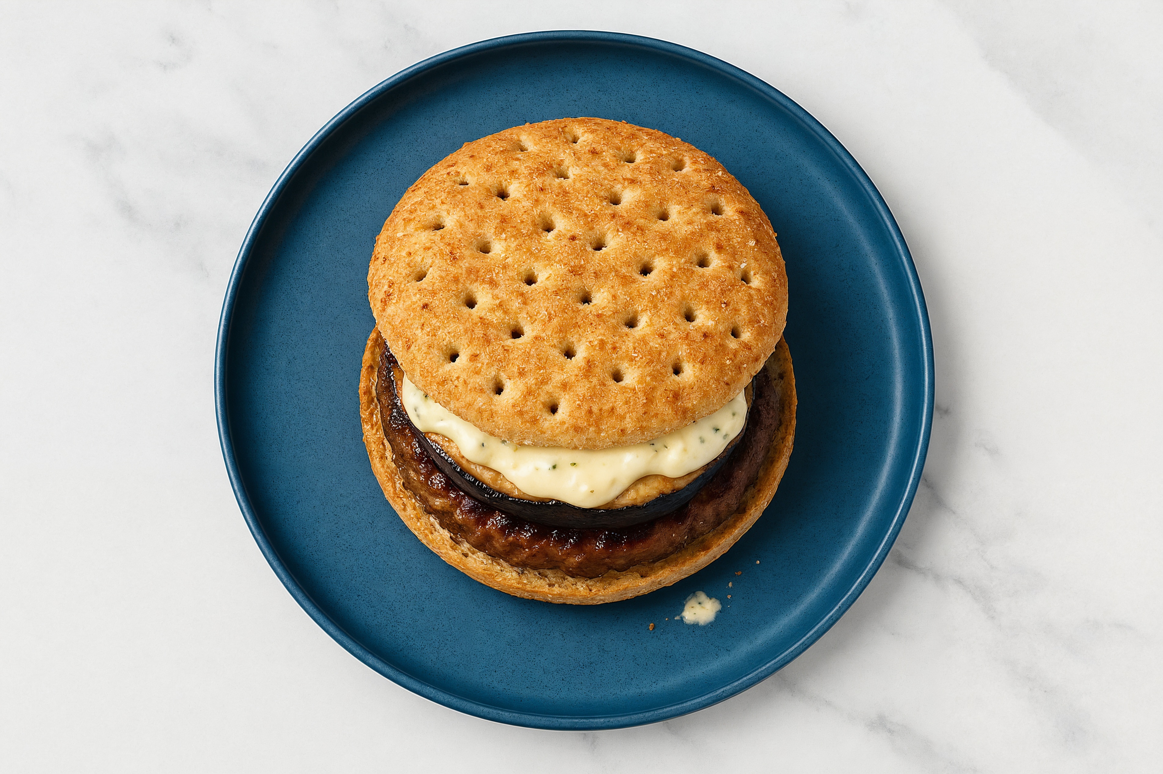 Wagyu Beef + Mushroom Brie Burgers