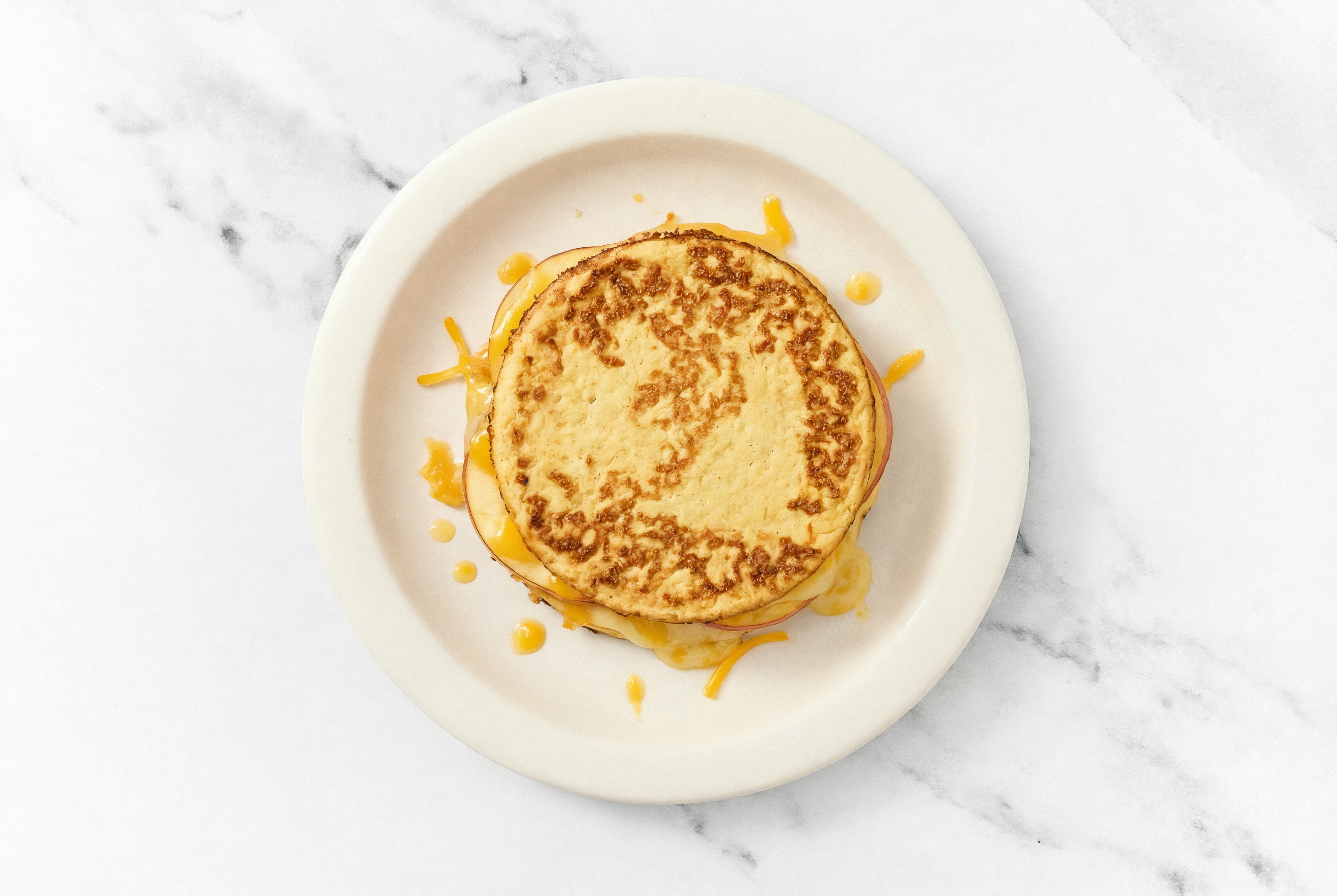 Sharp Cheddar Apple Grilled Cheese