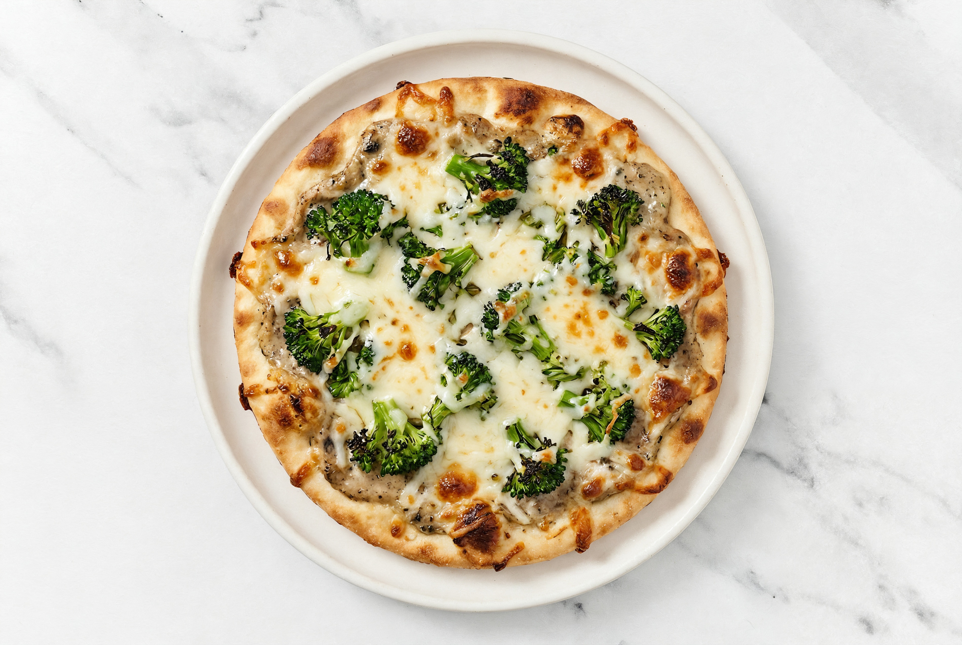 Broccoli Truffle Gluten-Free Pizza Crusts