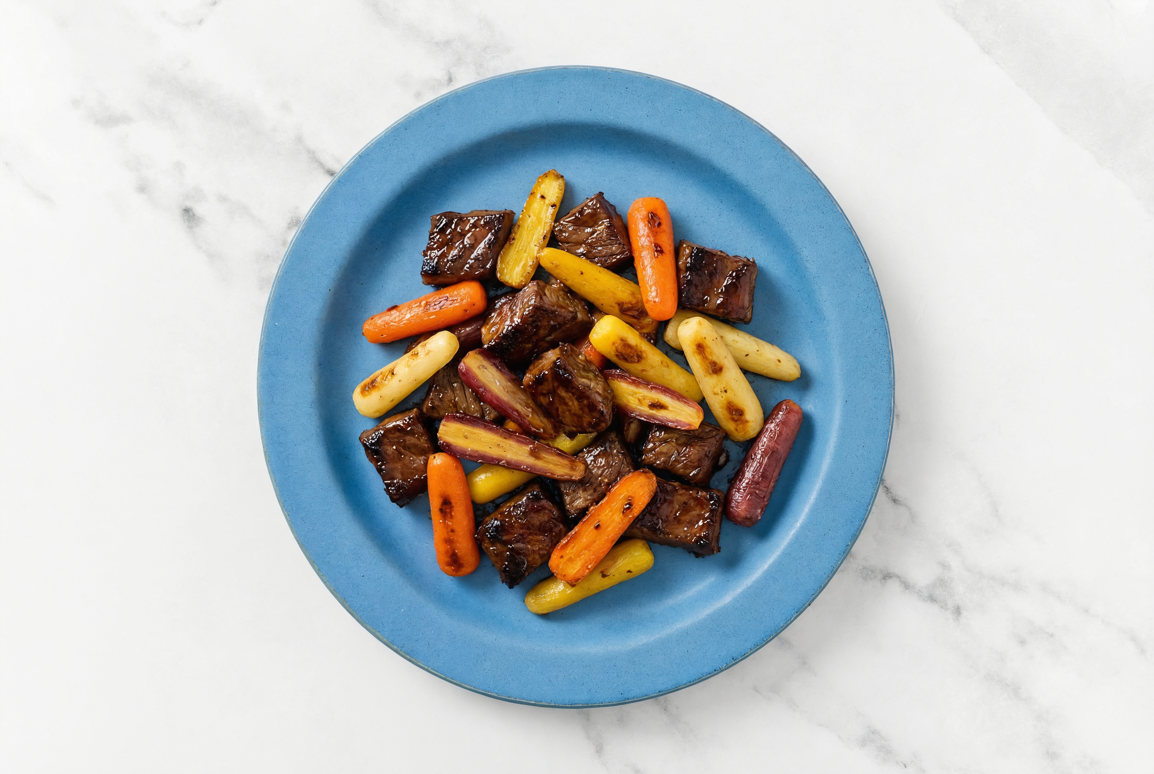 Teriyaki Baked Flank & Baby Carrots