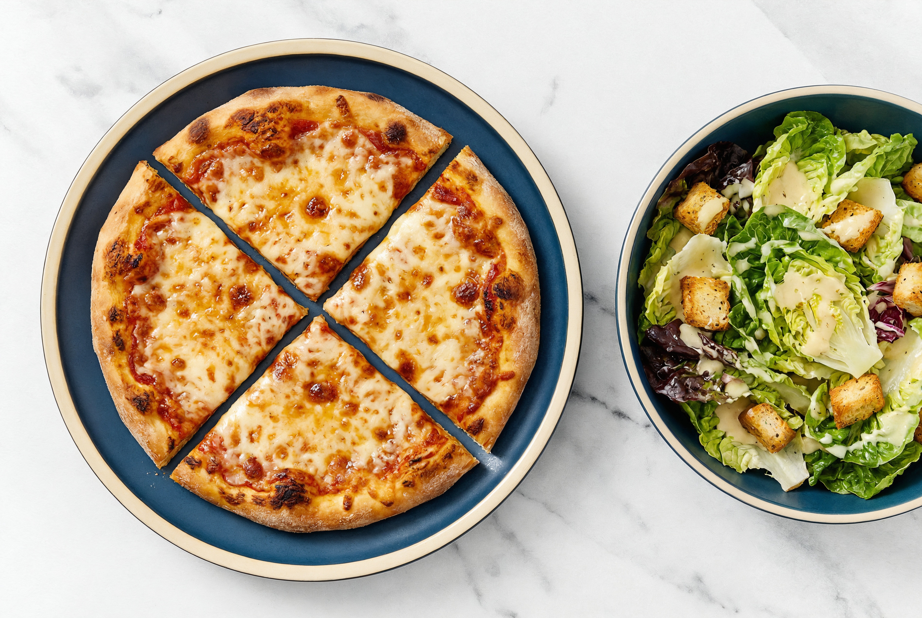 Personal Pizza + Little Gem Salad