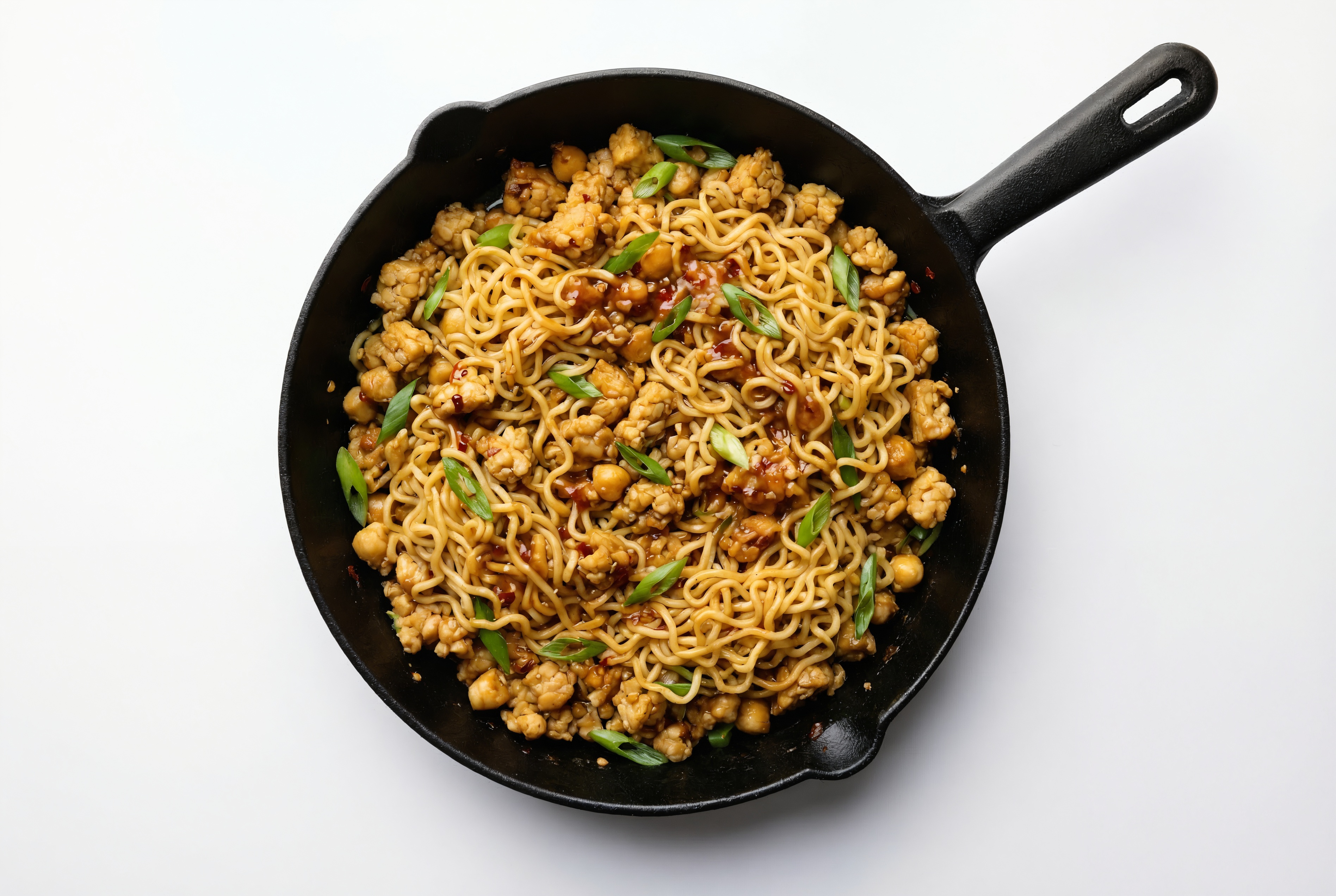 Gingery Tempeh Ramen Noodles
