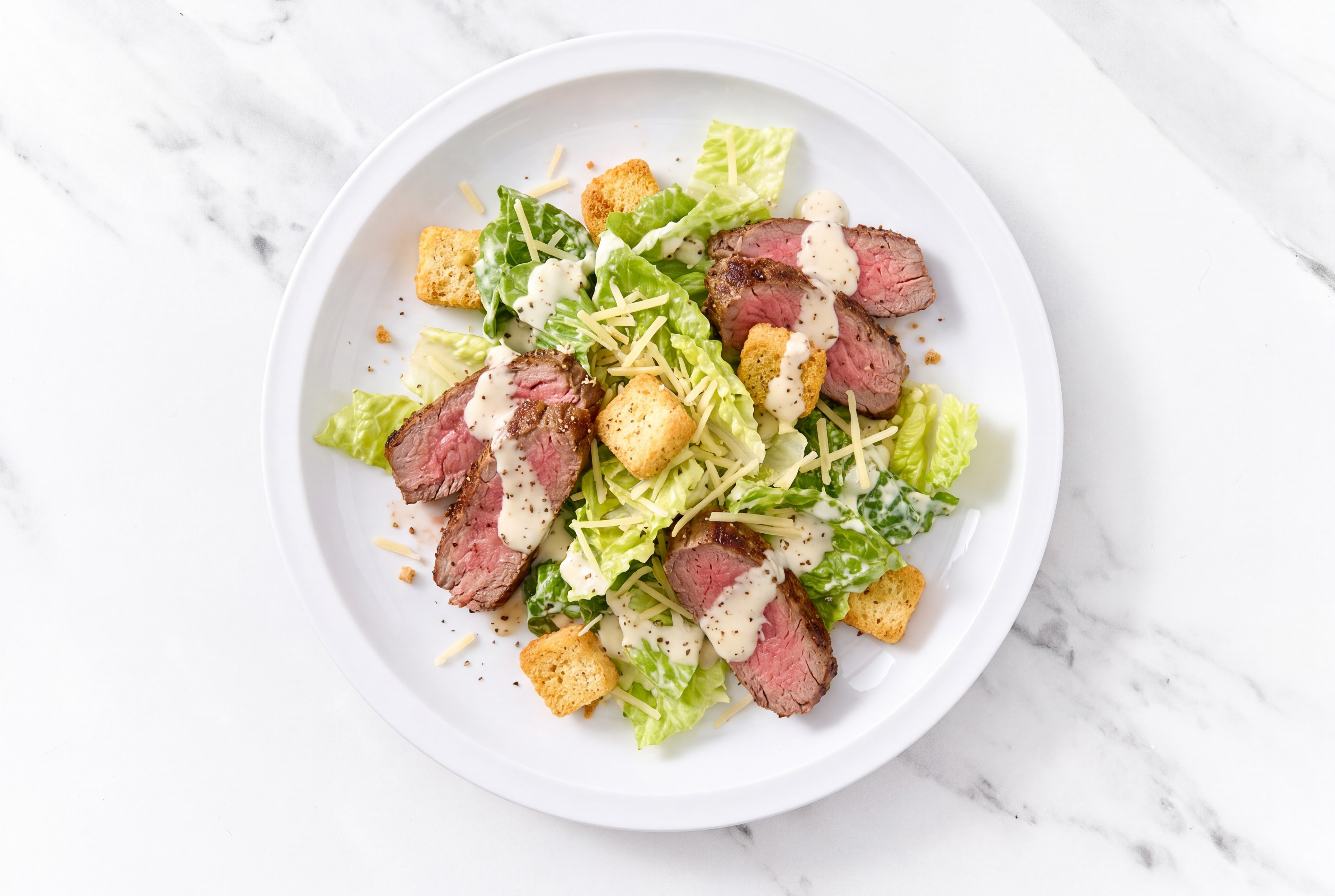 Filet Mignon Caesar Salad