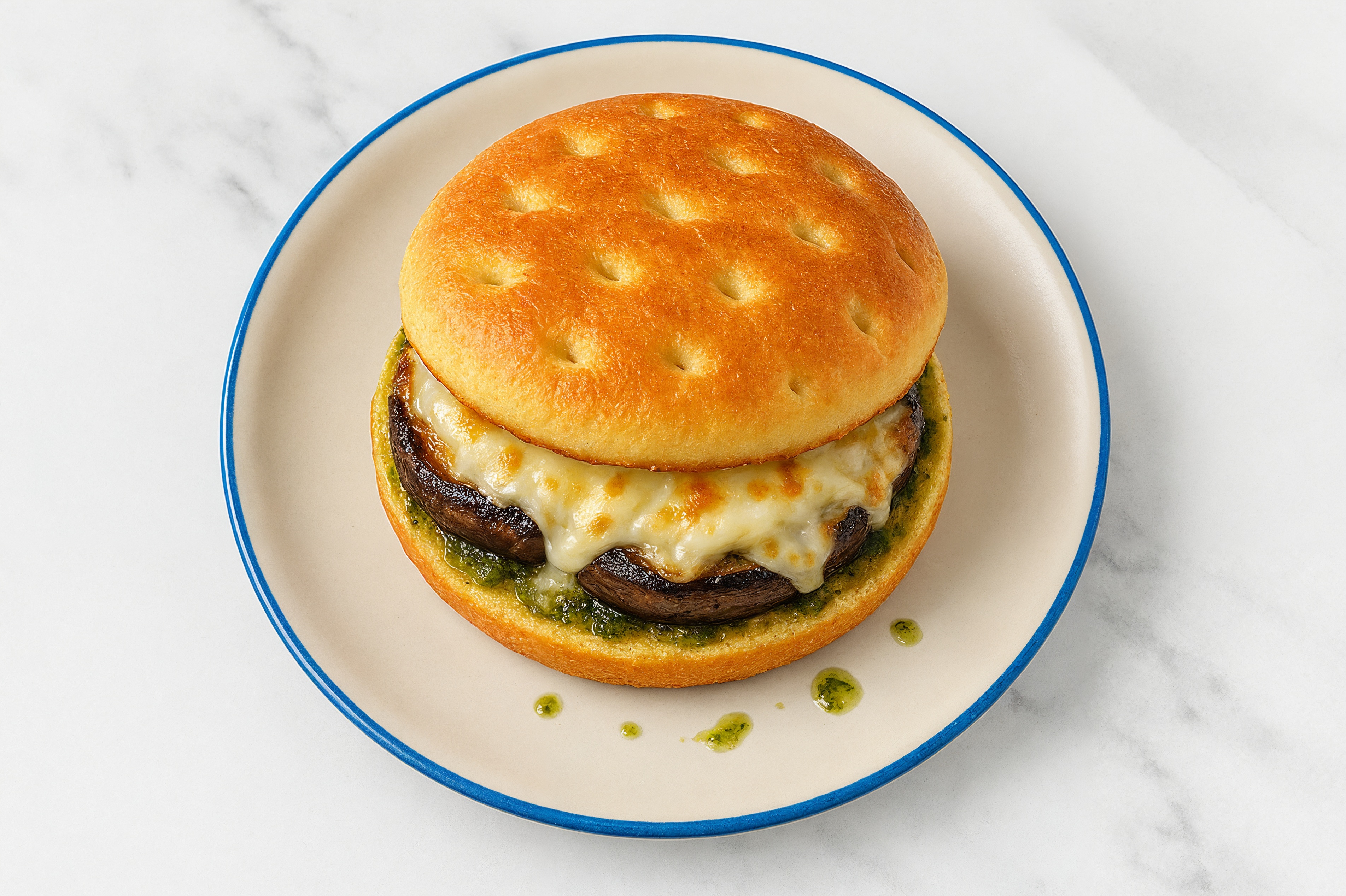 Herby Plant-Based Mushroom Melt