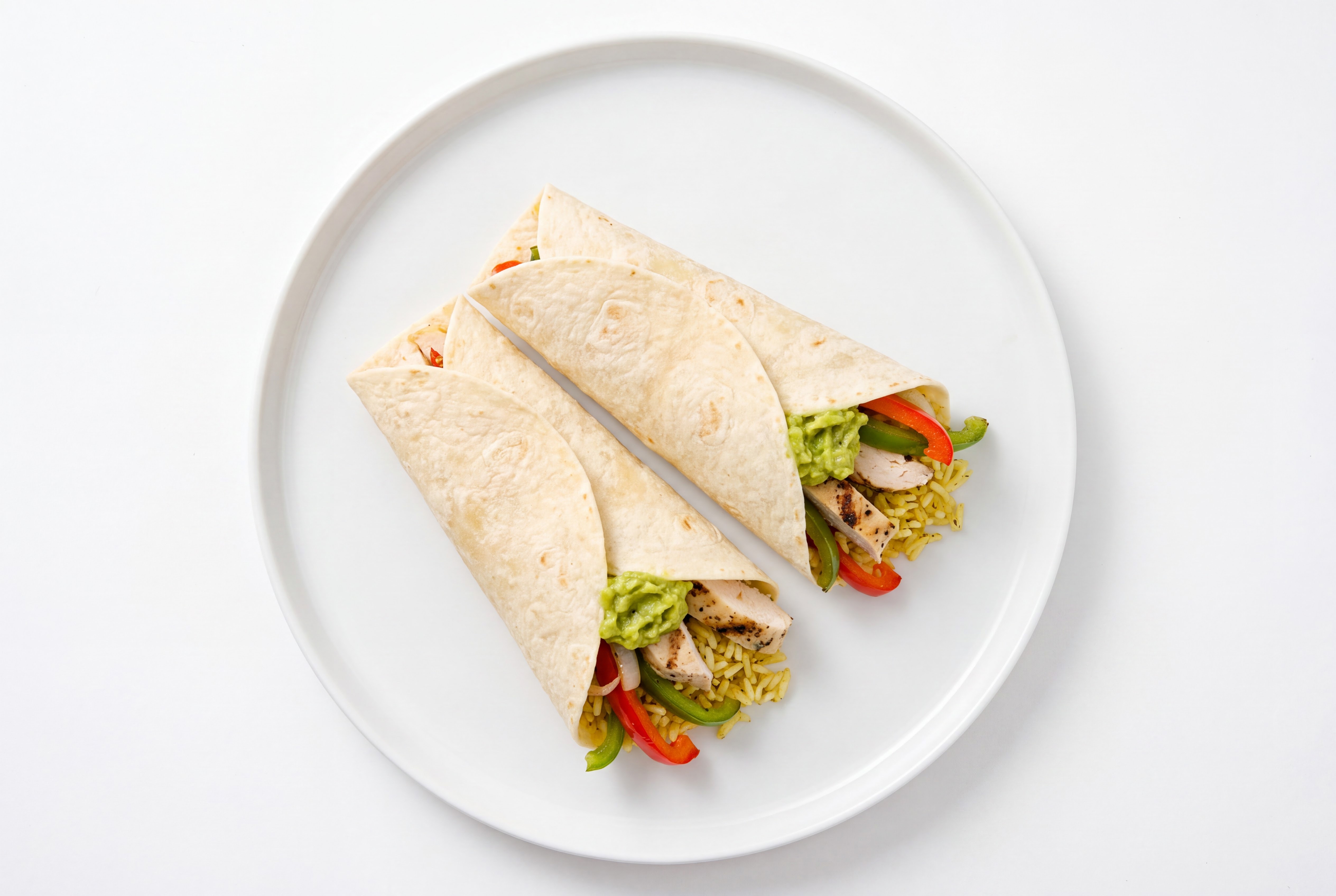 Grilled Chicken Fajita Burrito