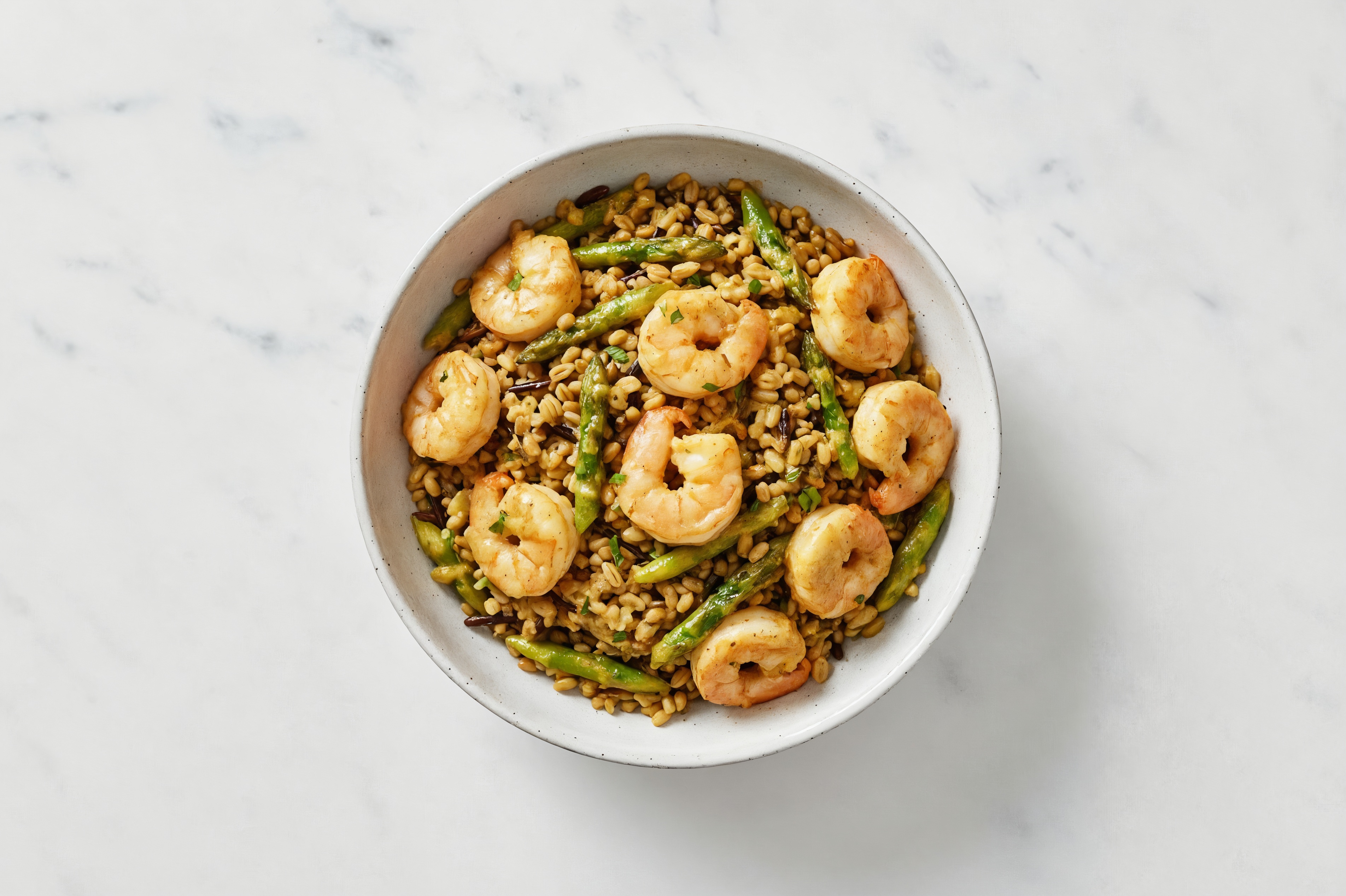 Curry Gulf Shrimp 7 Grain Bowl