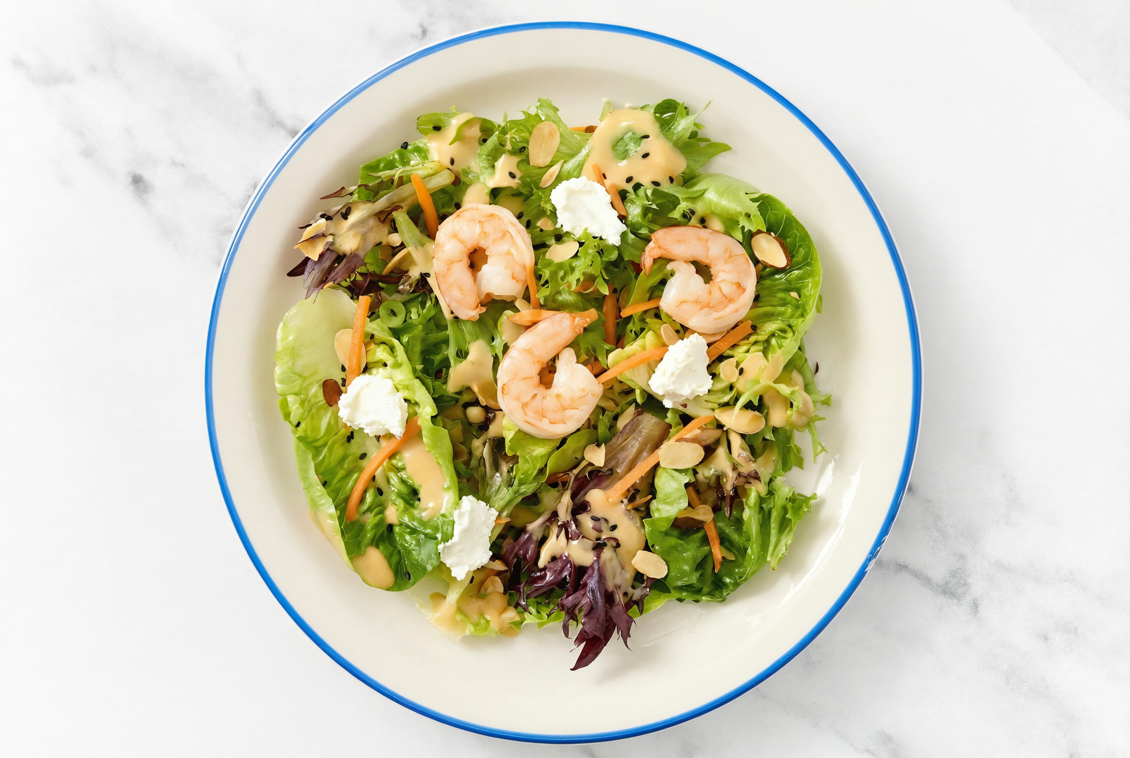 Little Gem Jumbo Shrimp Salad