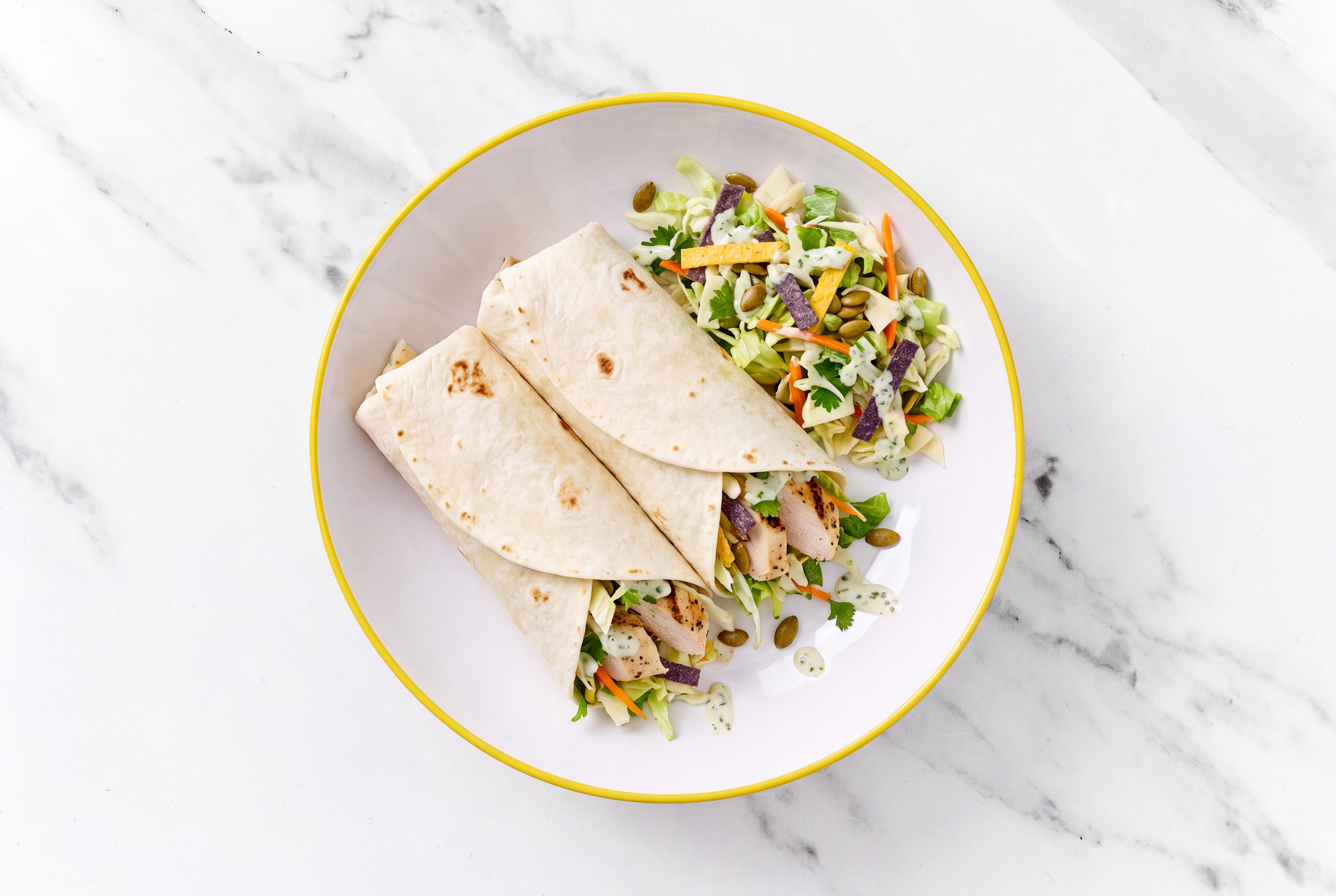 Southwestern Seasoned Grilled Chicken Breast Wraparito