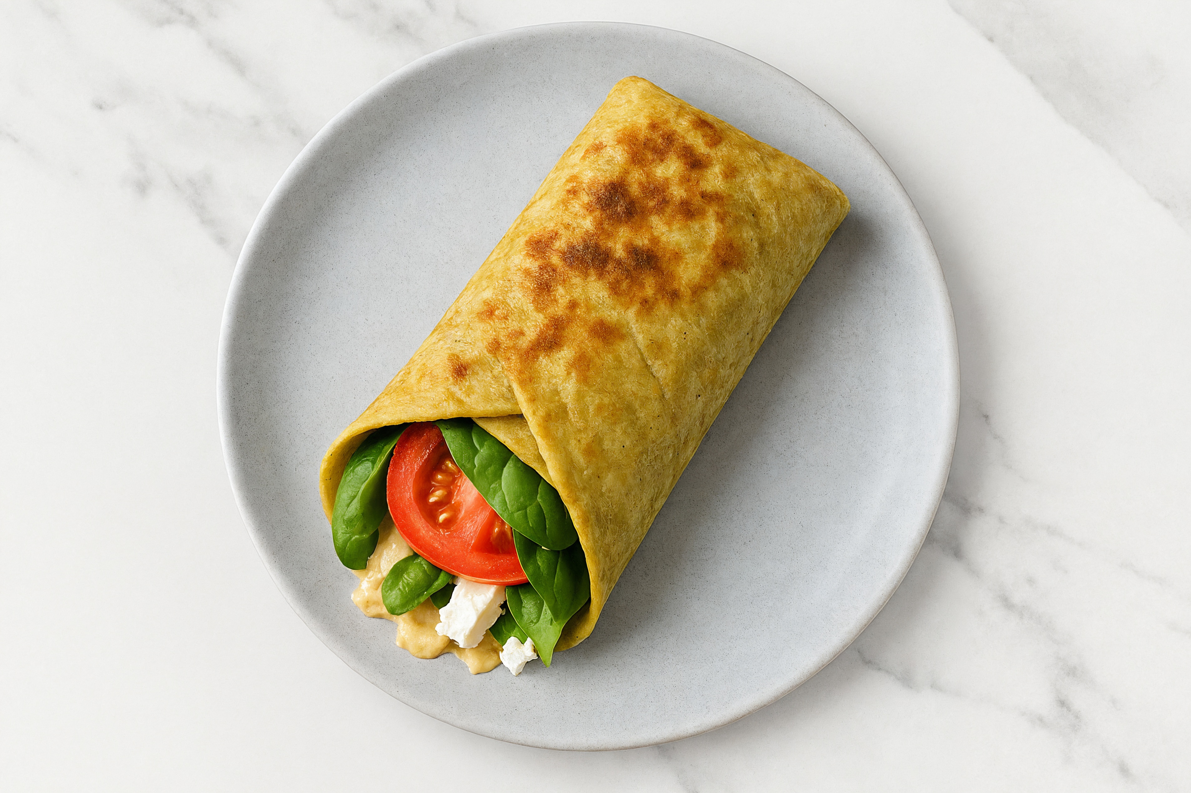 Beefsteak Tomato + Feta Spinach Melt