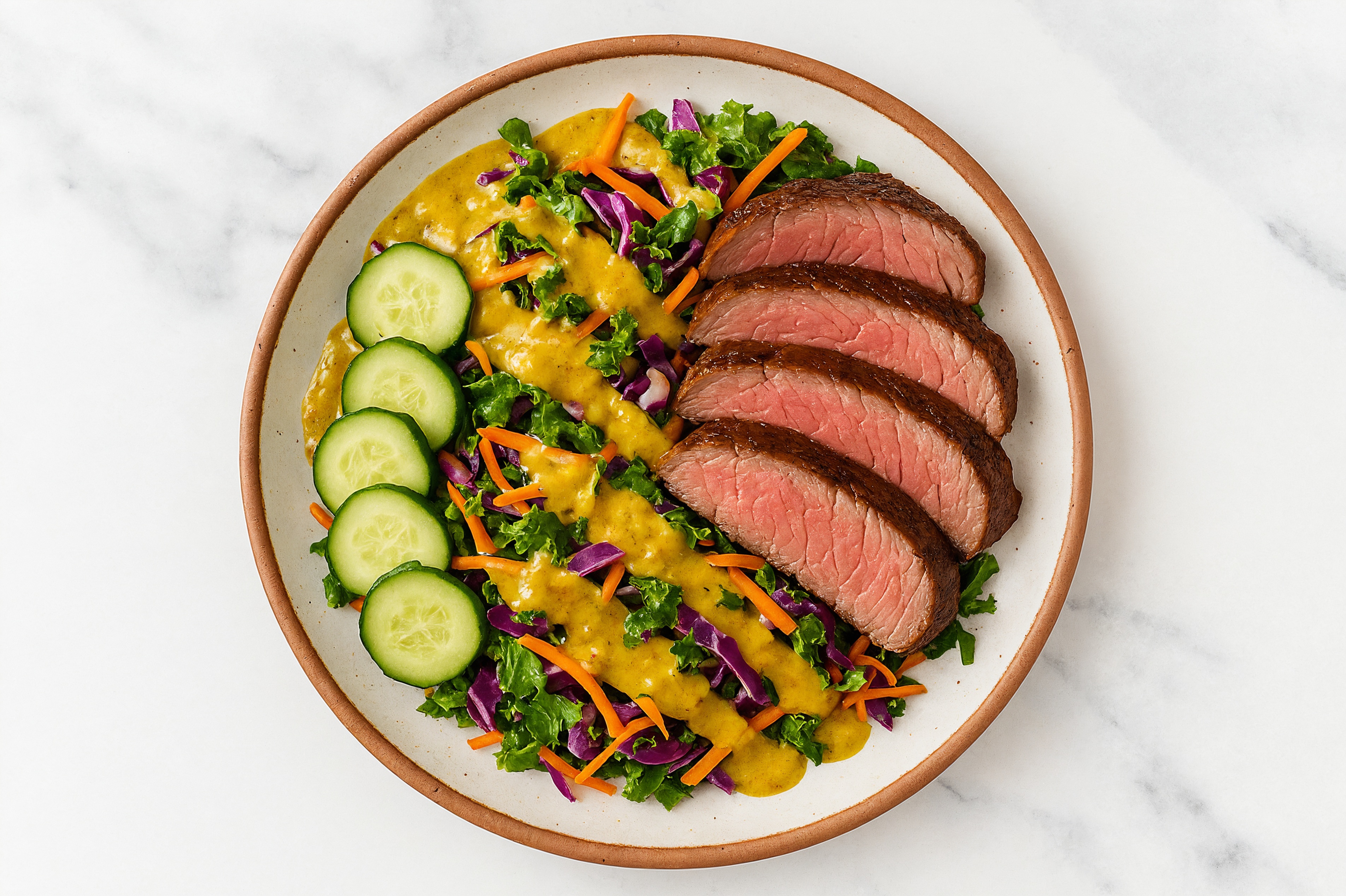 Quickest Coconut Curry Steak Bowl