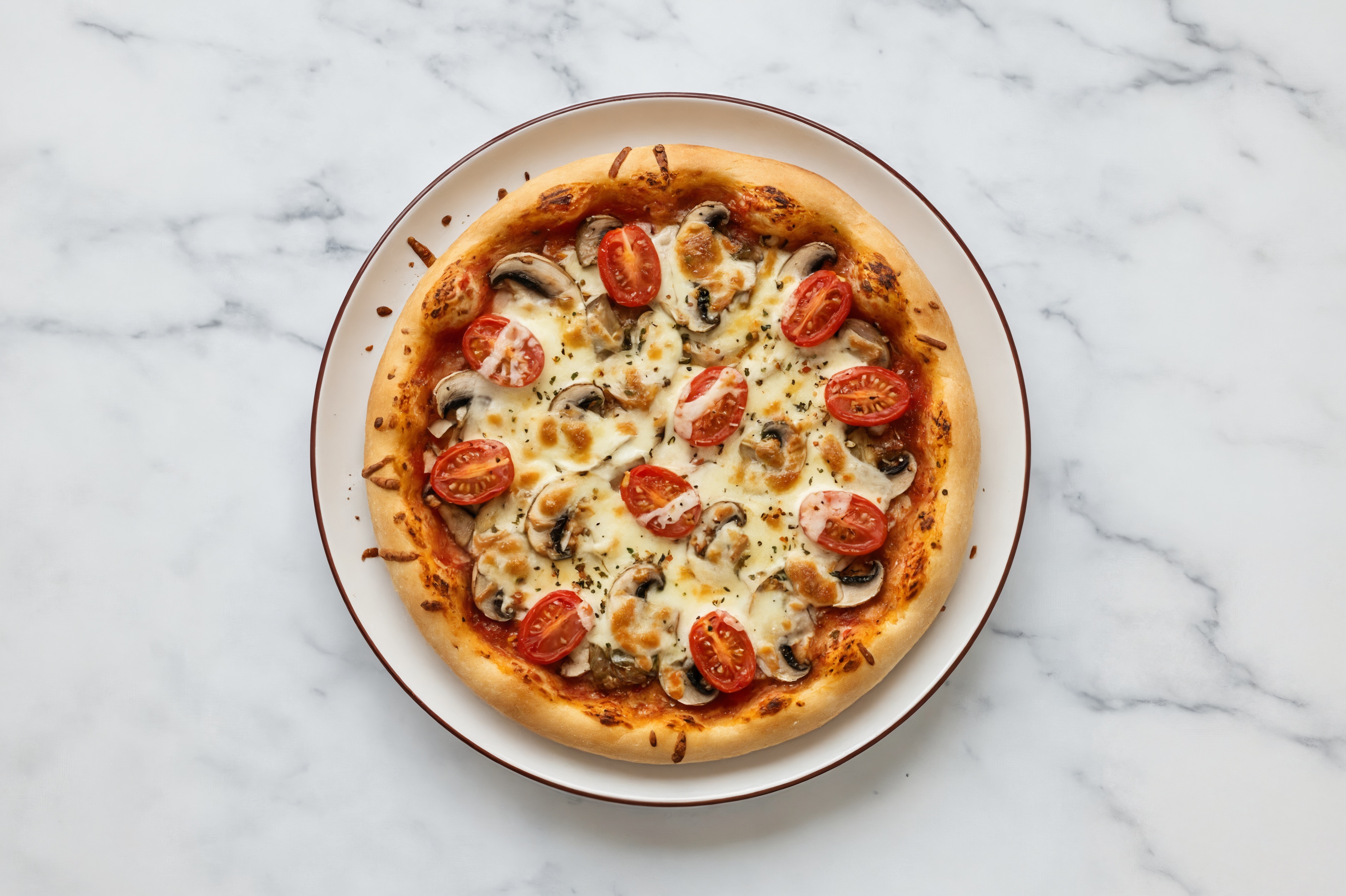 Cheezy Tomato + Mushroom Gluten-Free Pizza Crusts