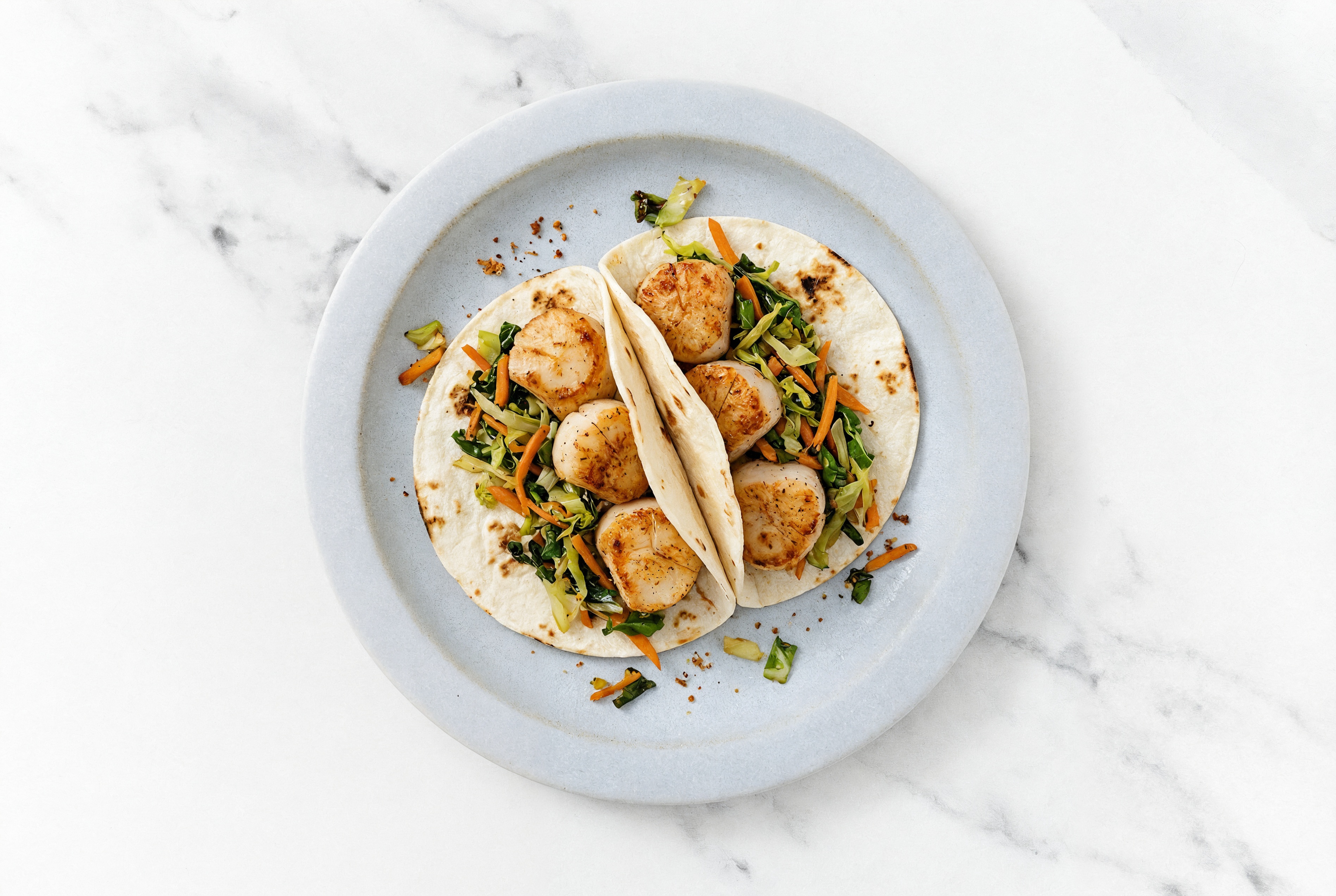 Super Seasoned Scallop Tacos