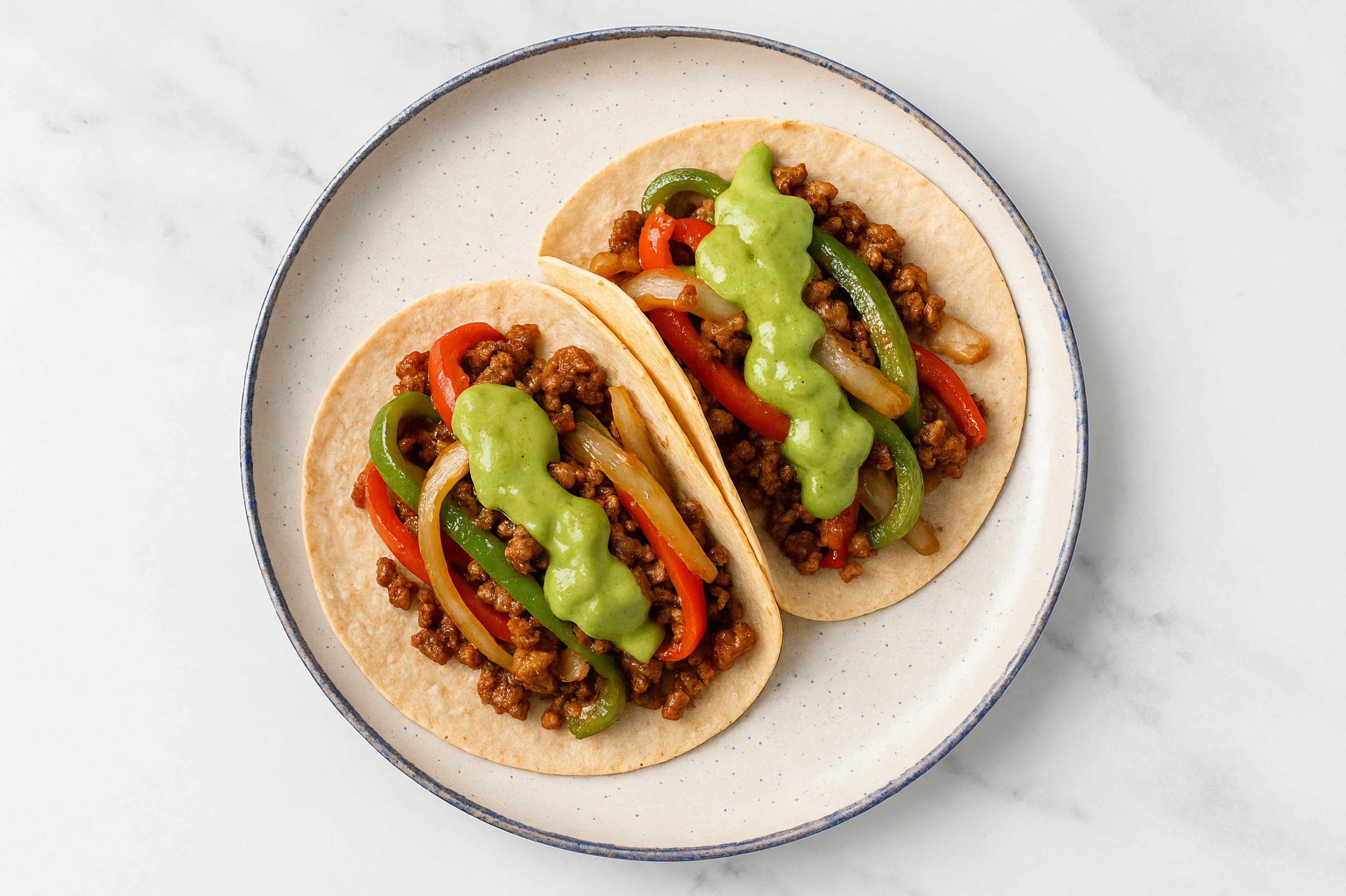 Herby Fajita Turkey Tacos
