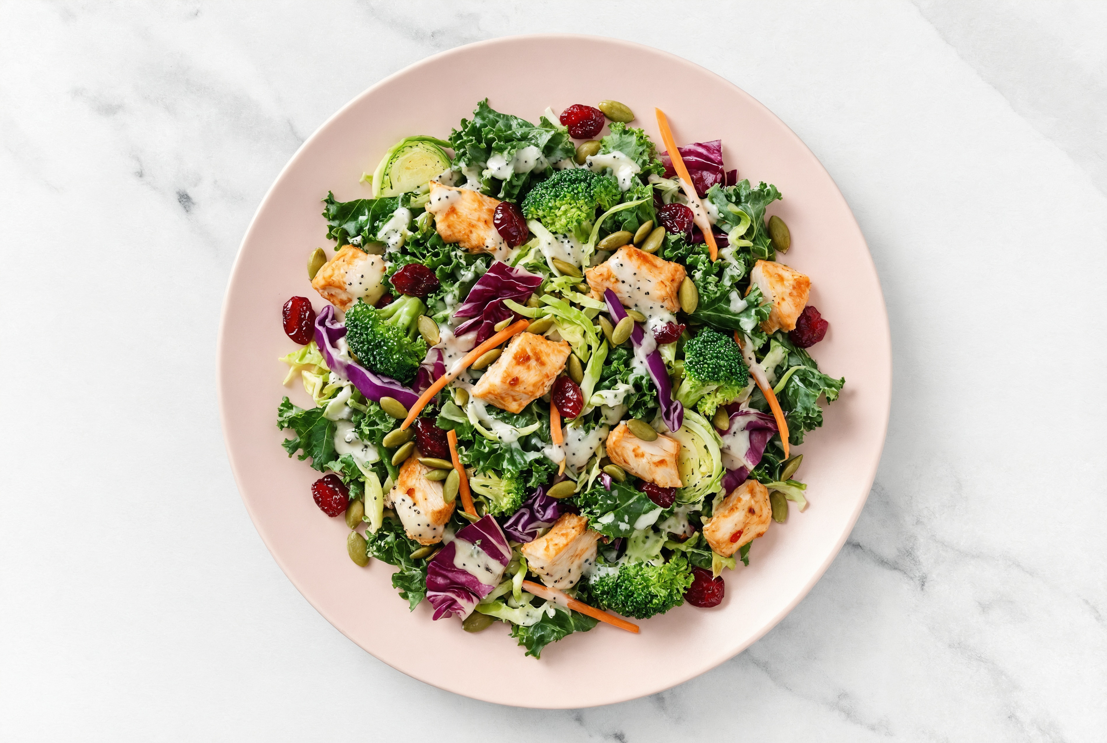 Chile Limon Chicken Kale Salad
