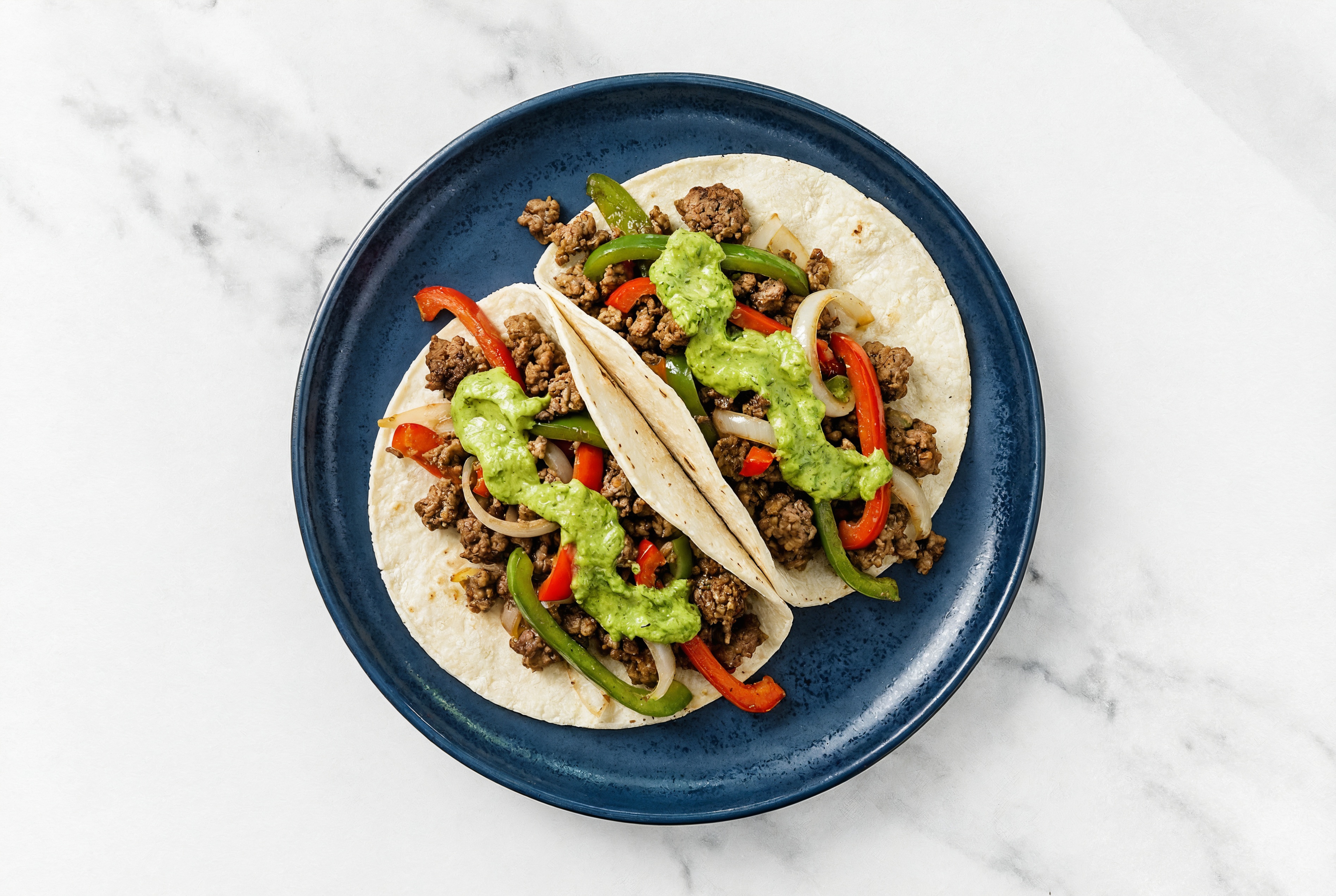 Savory Fajita Bison Tacos