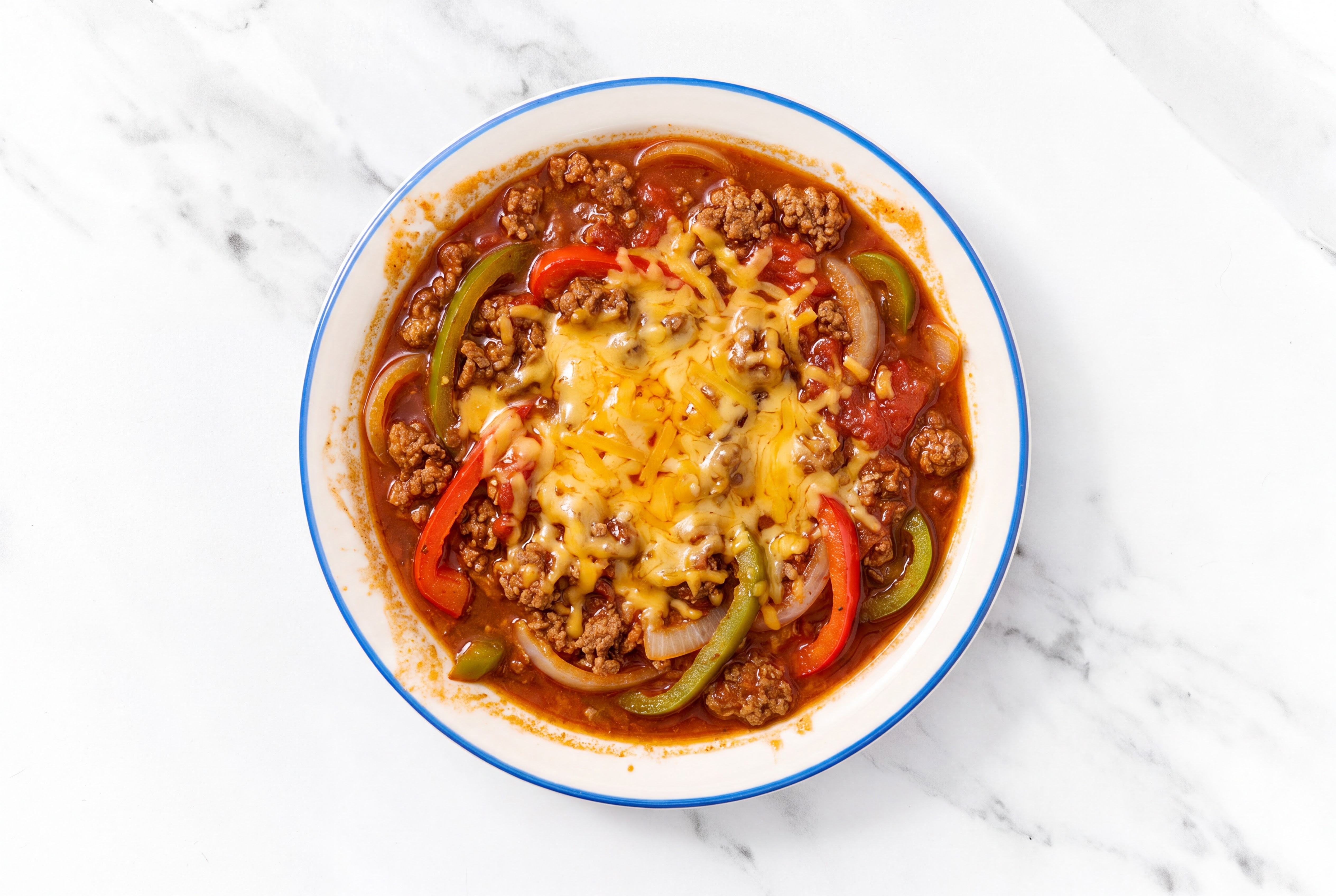 Slow Cooker Ground Beef Chili