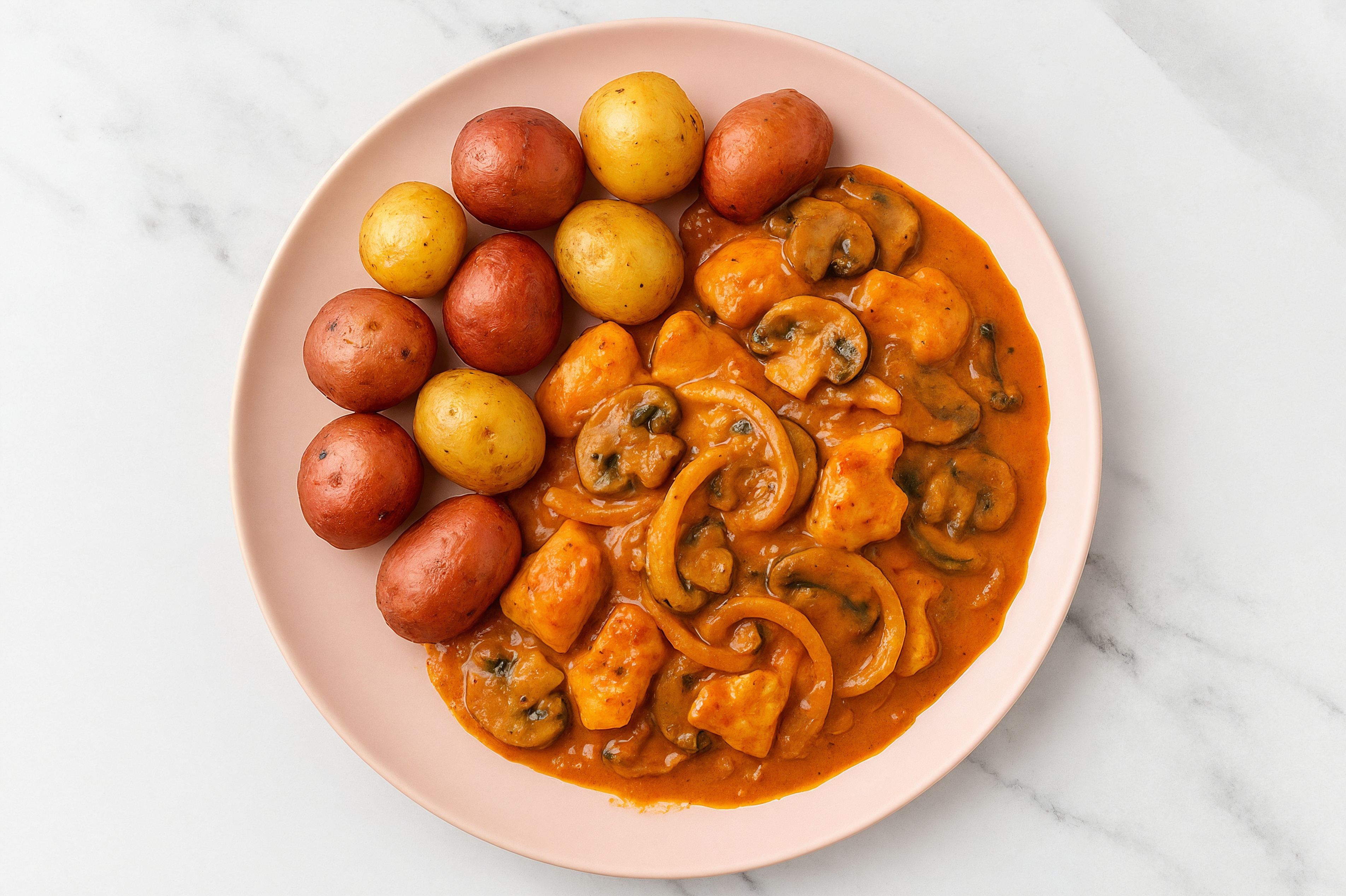 Chicken + Mushroom Vodka Cacciatore