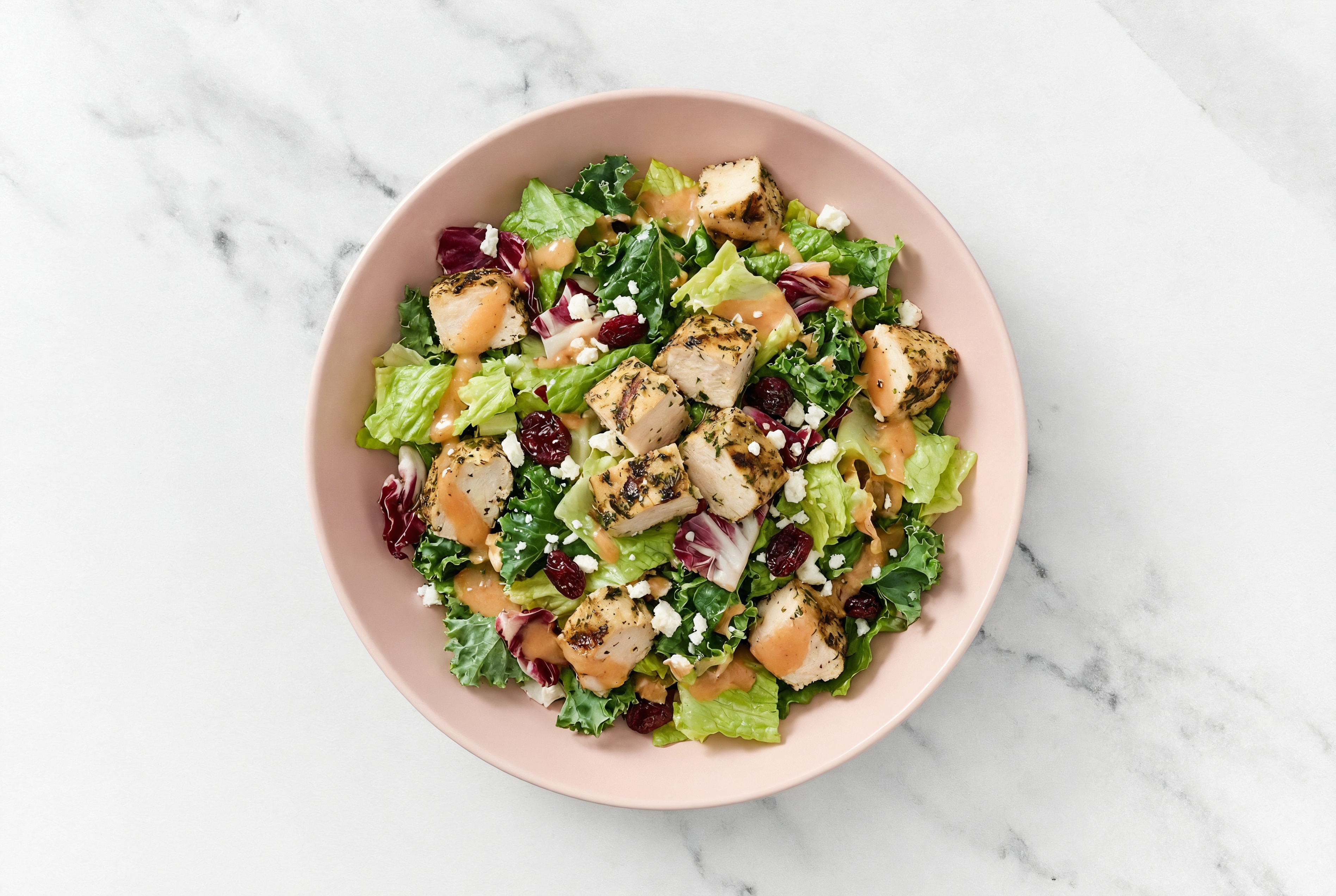 5-Minute Mediterranean Grilled Chicken Breast Citrus Chopped Salad