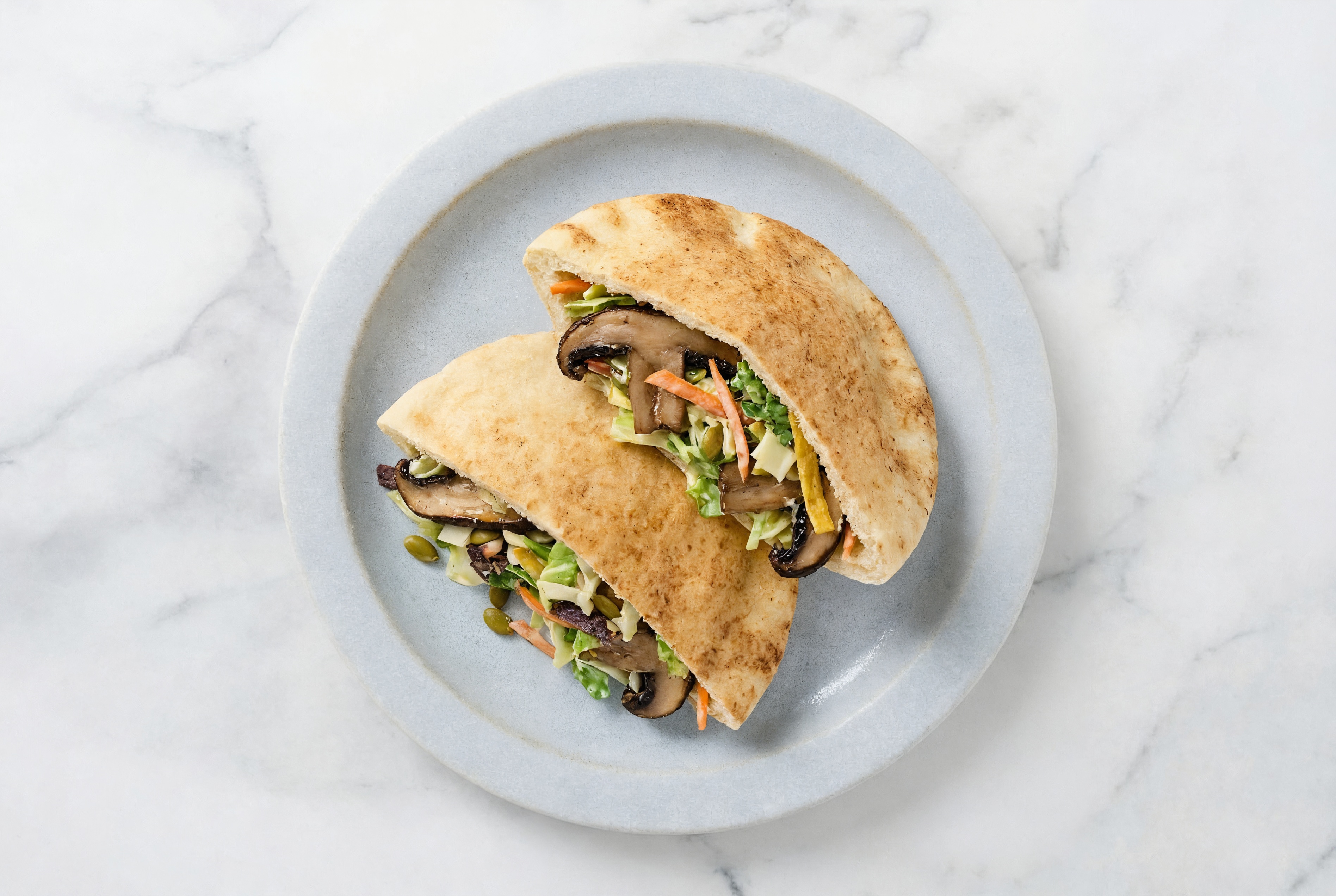 Southwest Chopped Salad + Portabella Traditional Pita