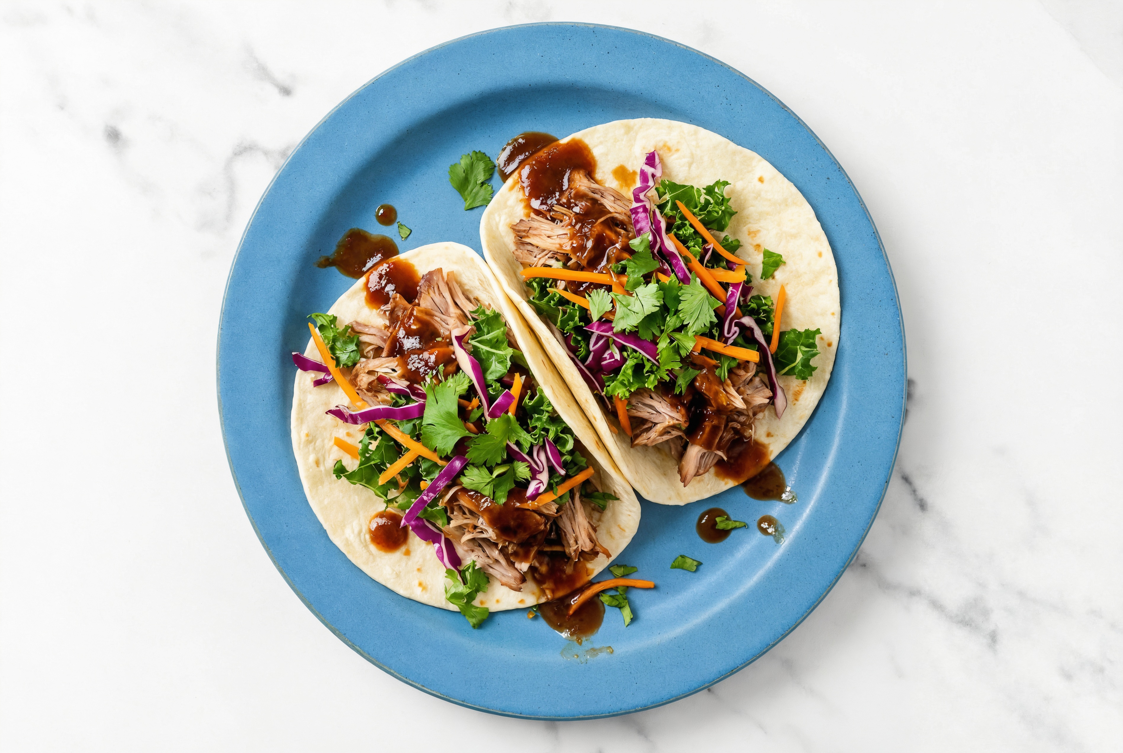 Zesty Slow Cooker BBQ Pulled Pork Tacos with Original BBQ Sauce