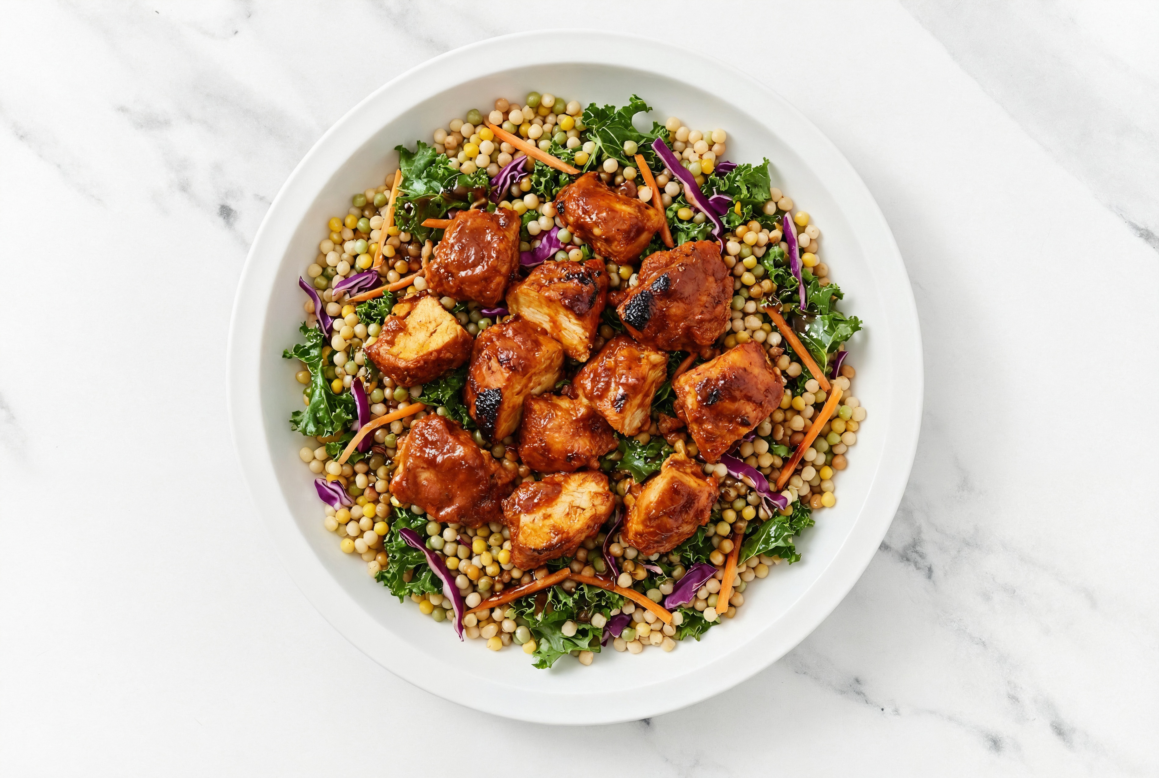 Dressy Technicolor Chicken Tandoori Bowl