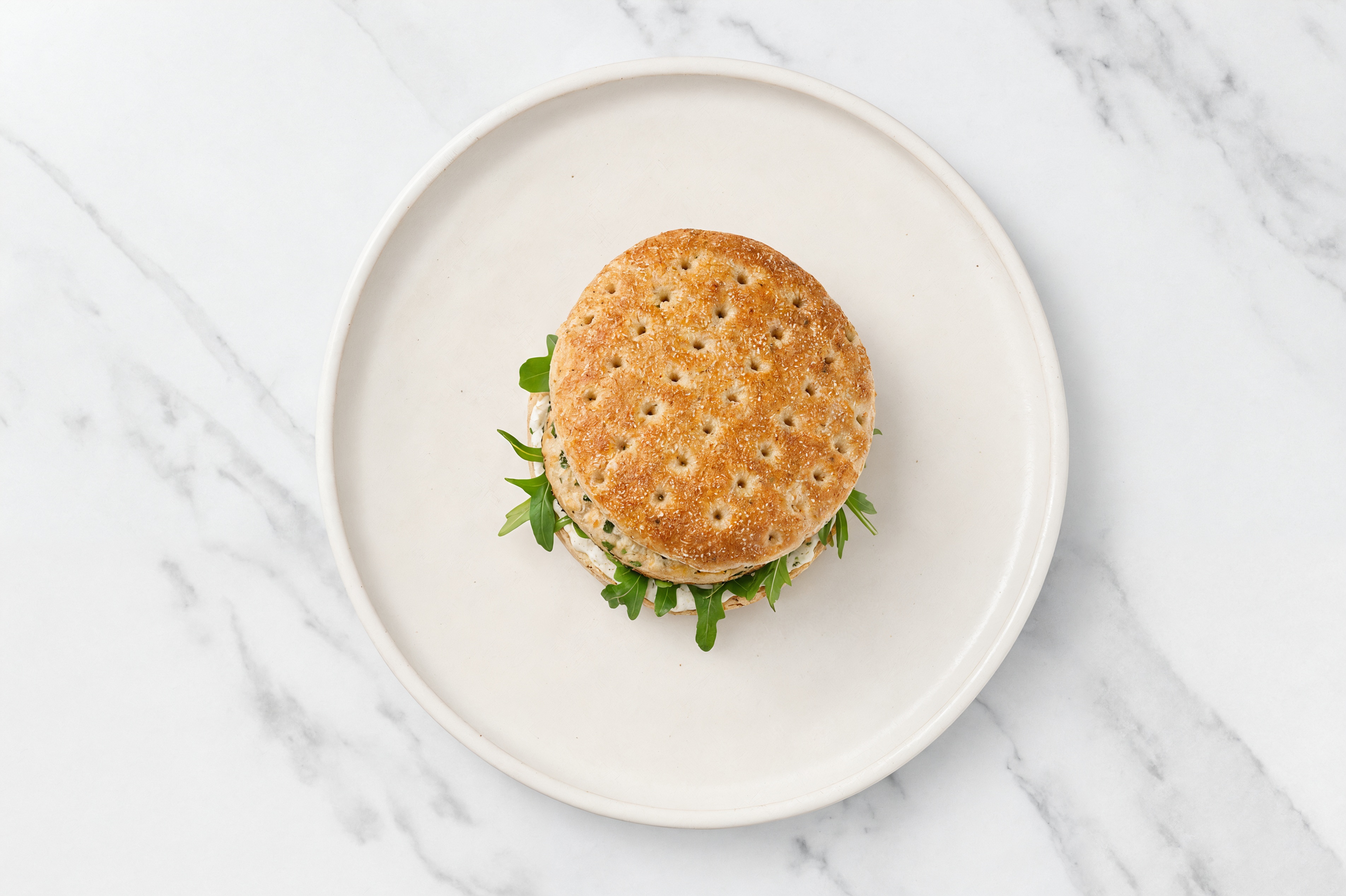 Herby Feta Turkey Burger