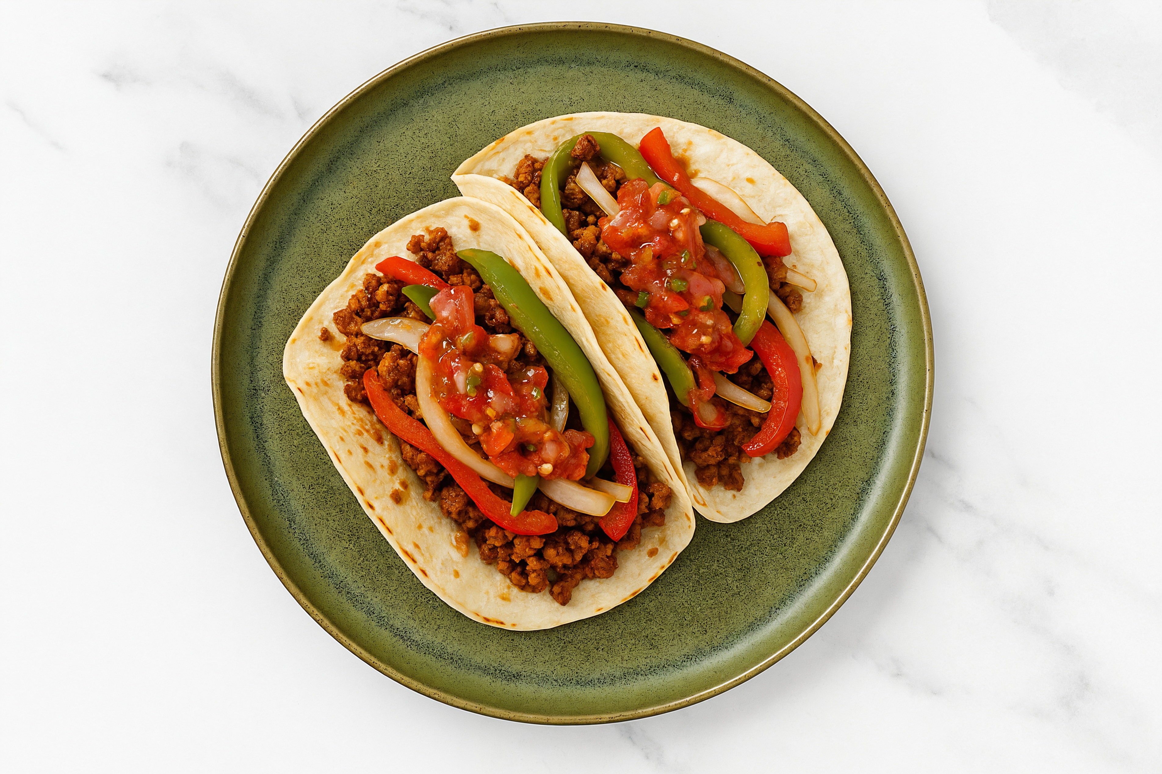 Plant-Based "Chorizo" Fajitas