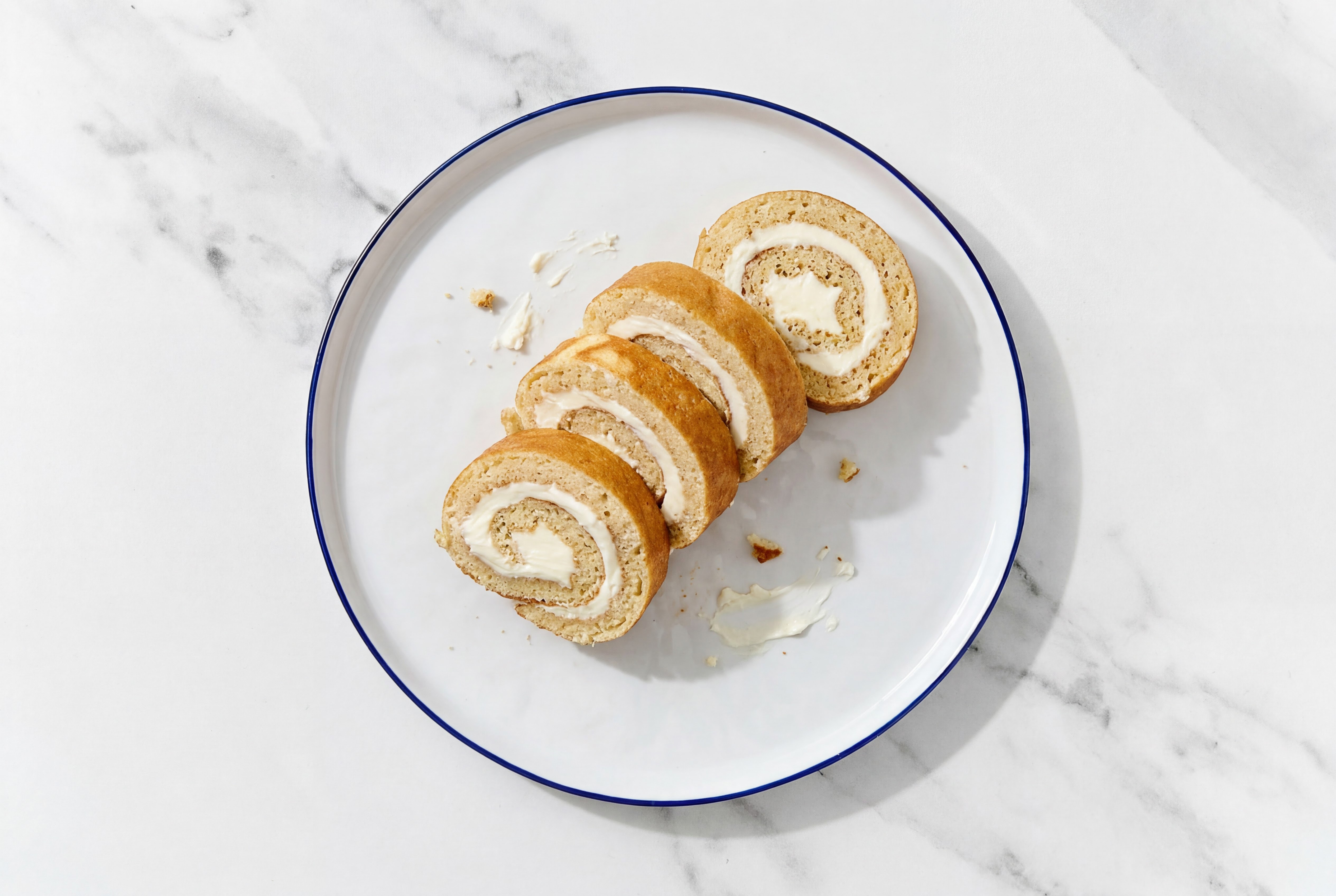 Simple Cream Cheese Protein Pancake Roll-Ups