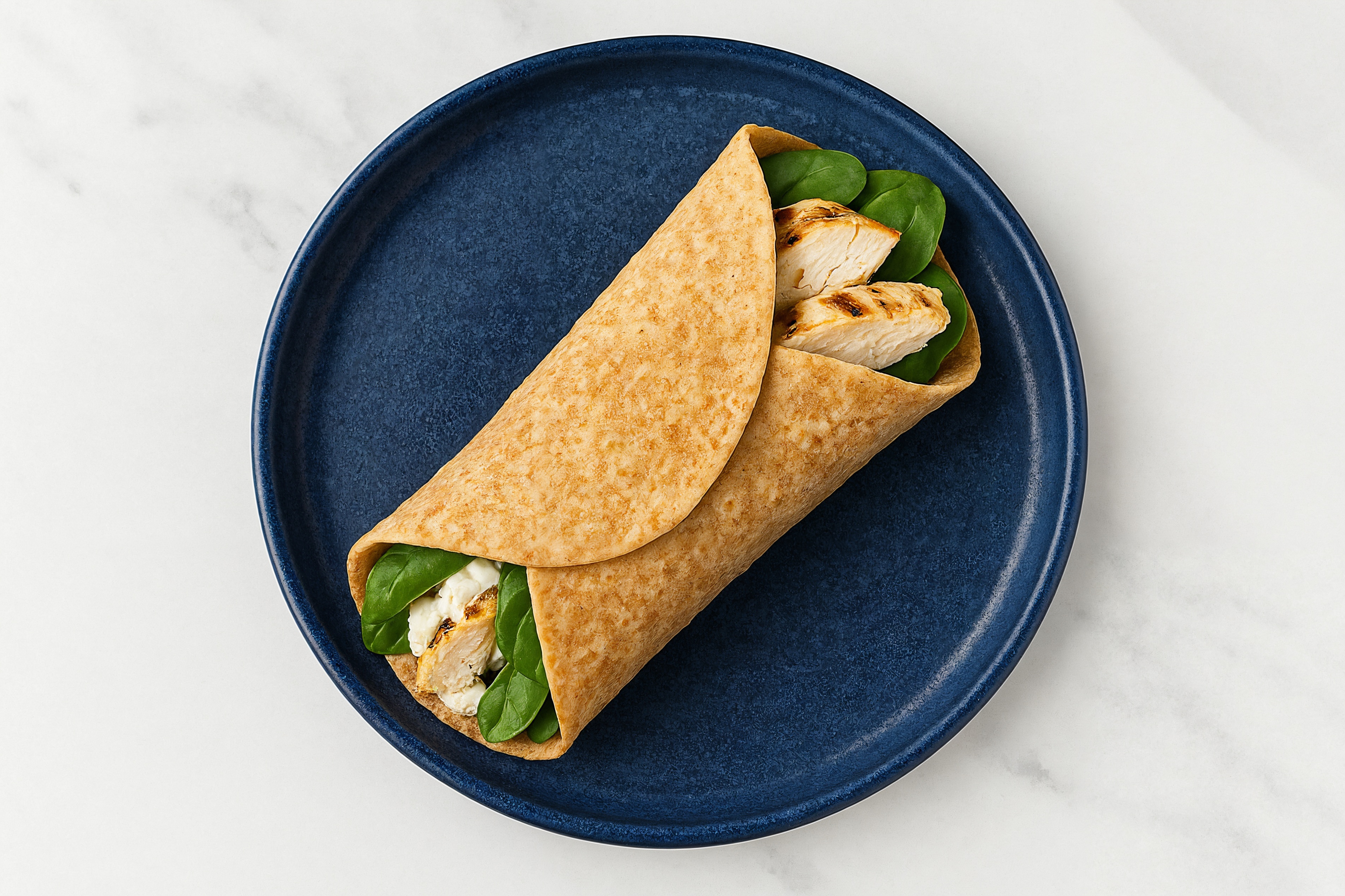  Grilled Seasoned Chicken Breast + Ricotta Wrap