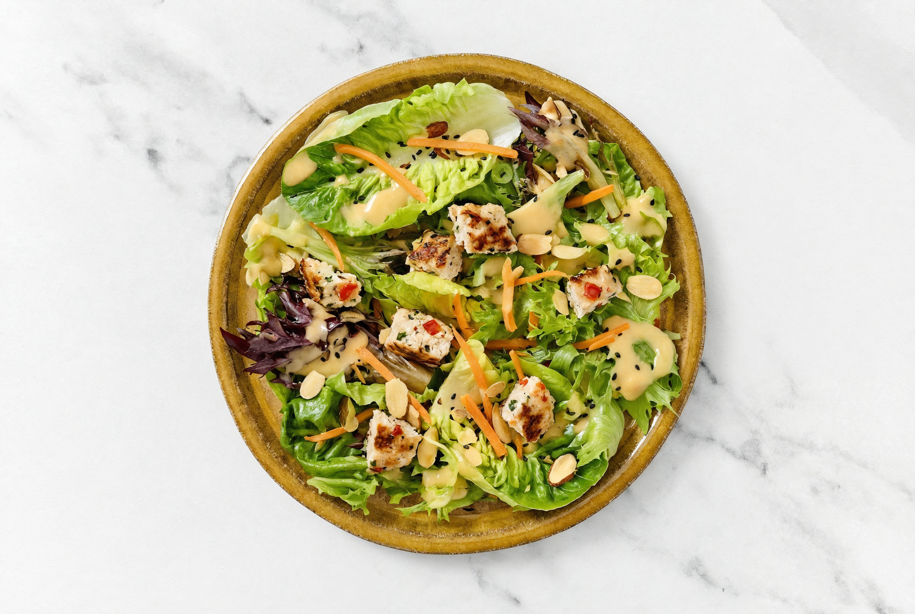 Air Fryer Bruschetta Chicken Little Miso Ginger Kit Gem Salad