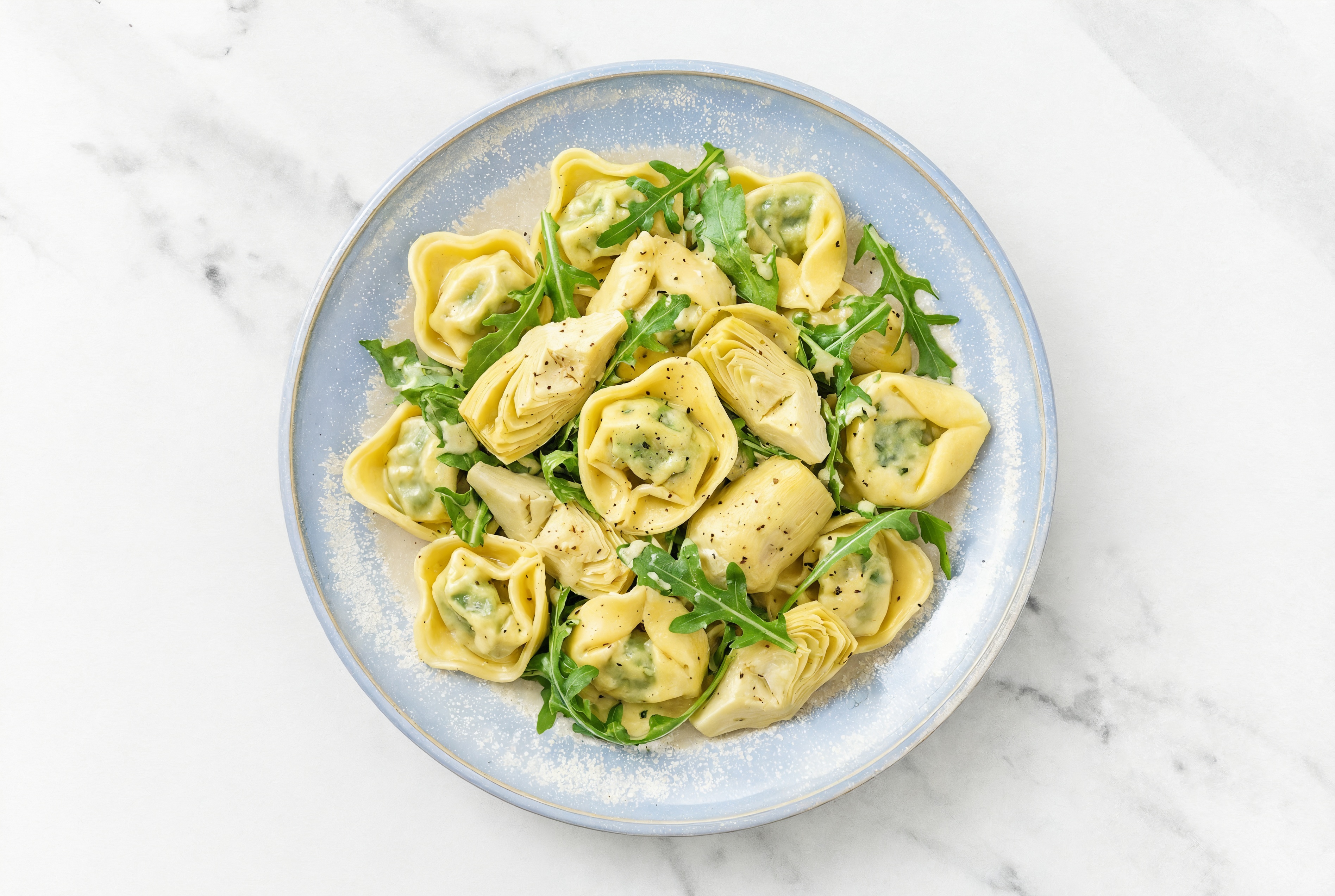 Artichoke Heart Tortellini Pasta Salad
