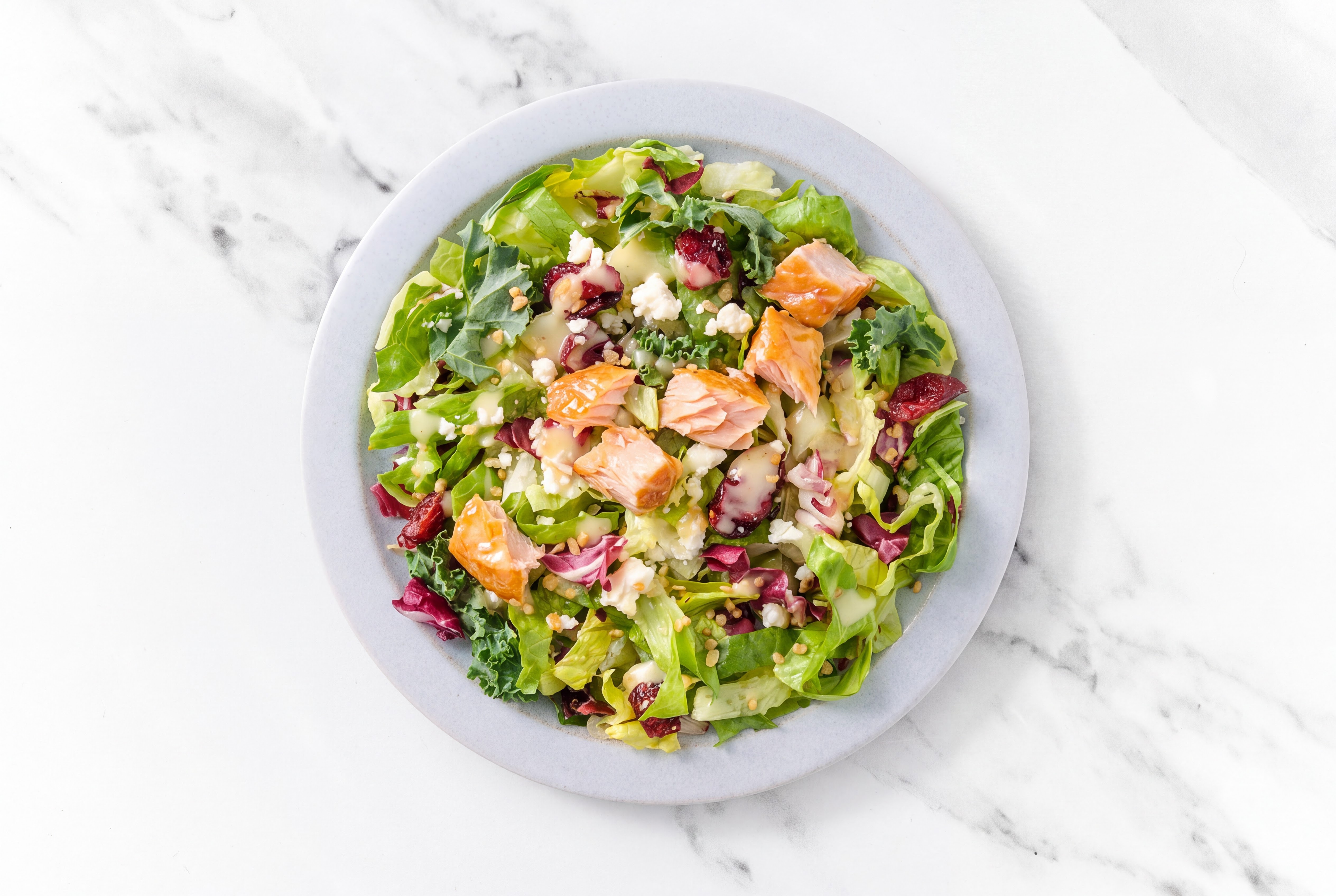 Smoked Salmon Citrus Chopped Salad