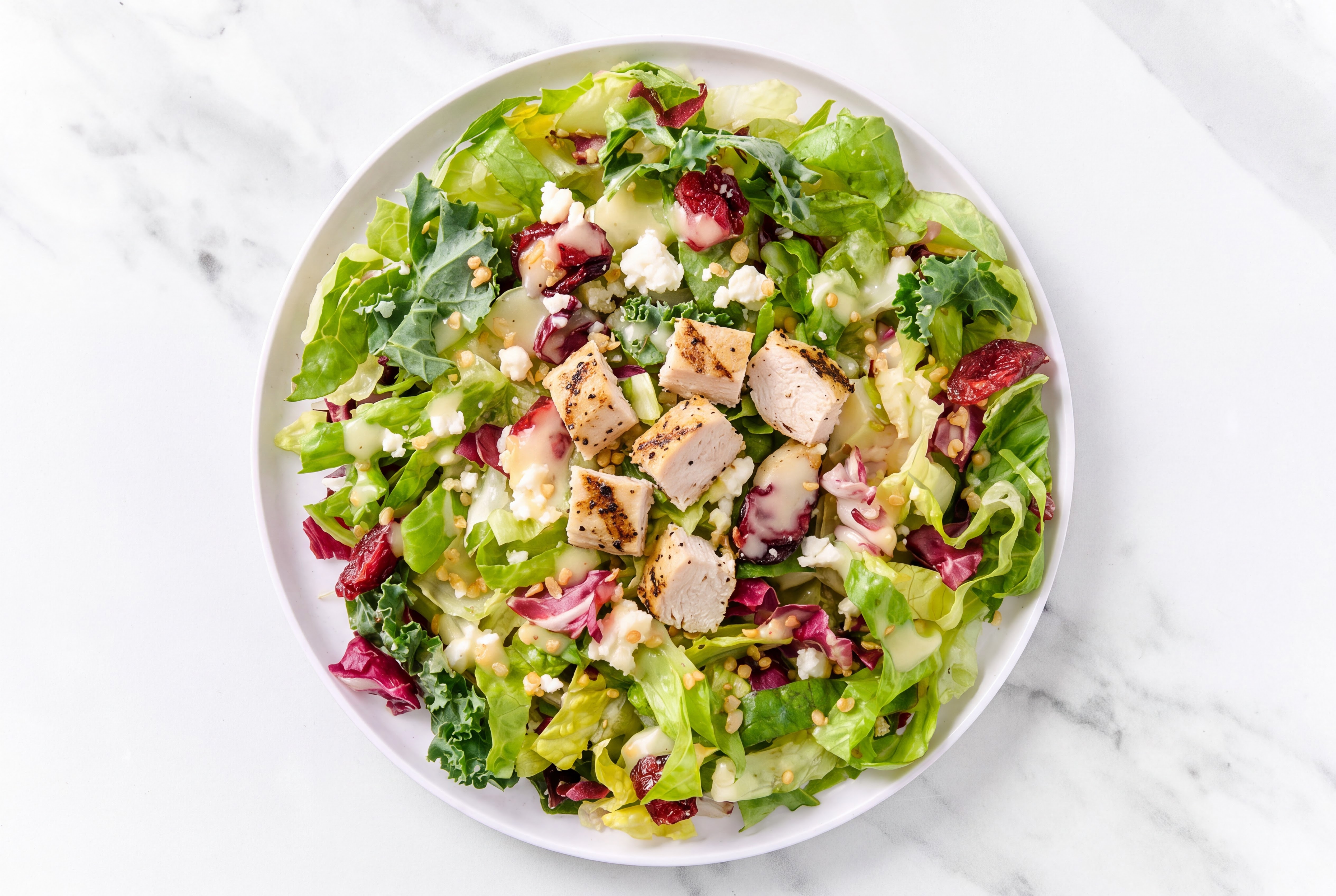 5-Minute Seasoned Grilled Chicken Breast Citrus Chopped Salad