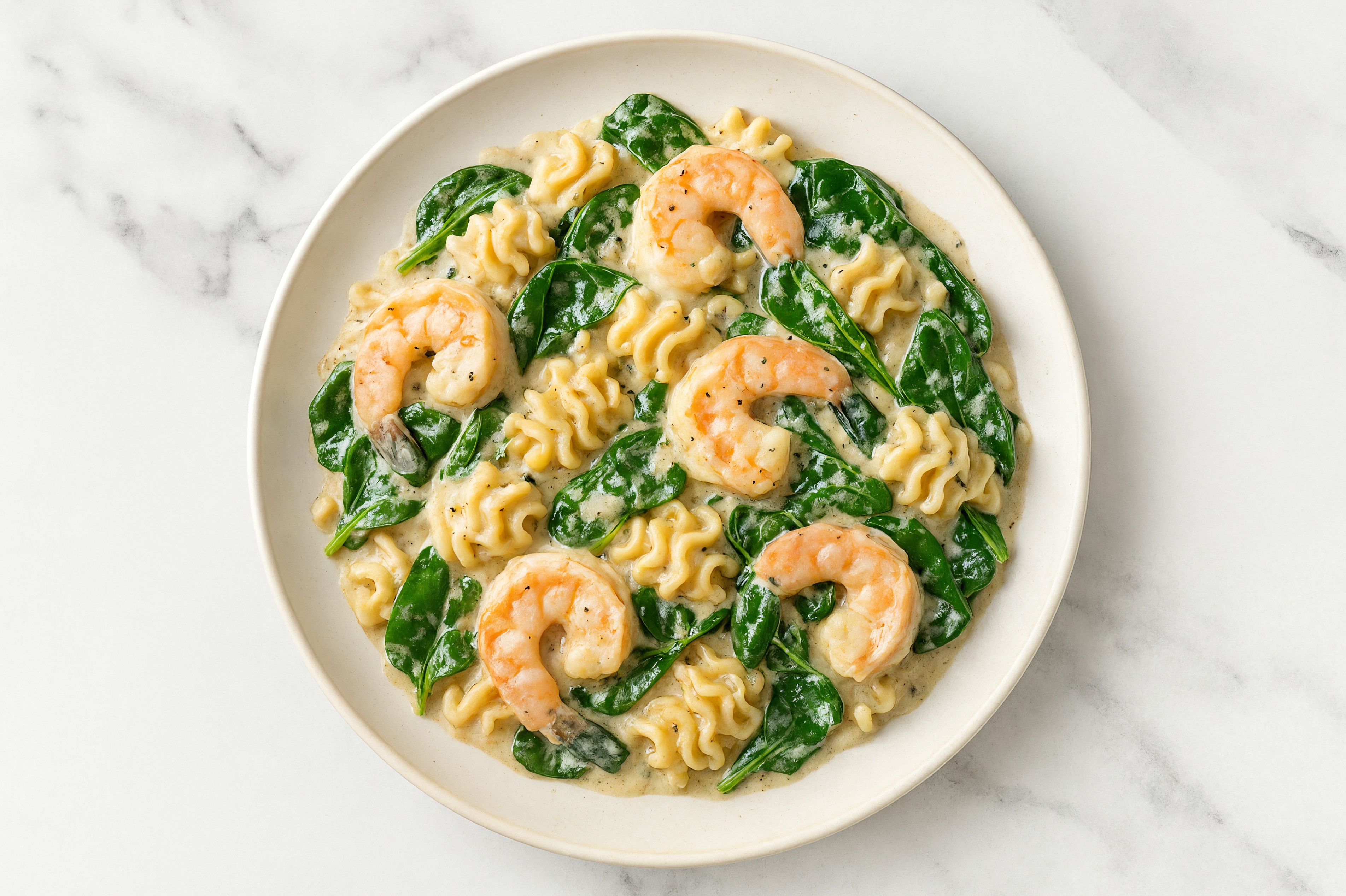 Spinach + Jumbo Shrimp Protein Pasta Truffle